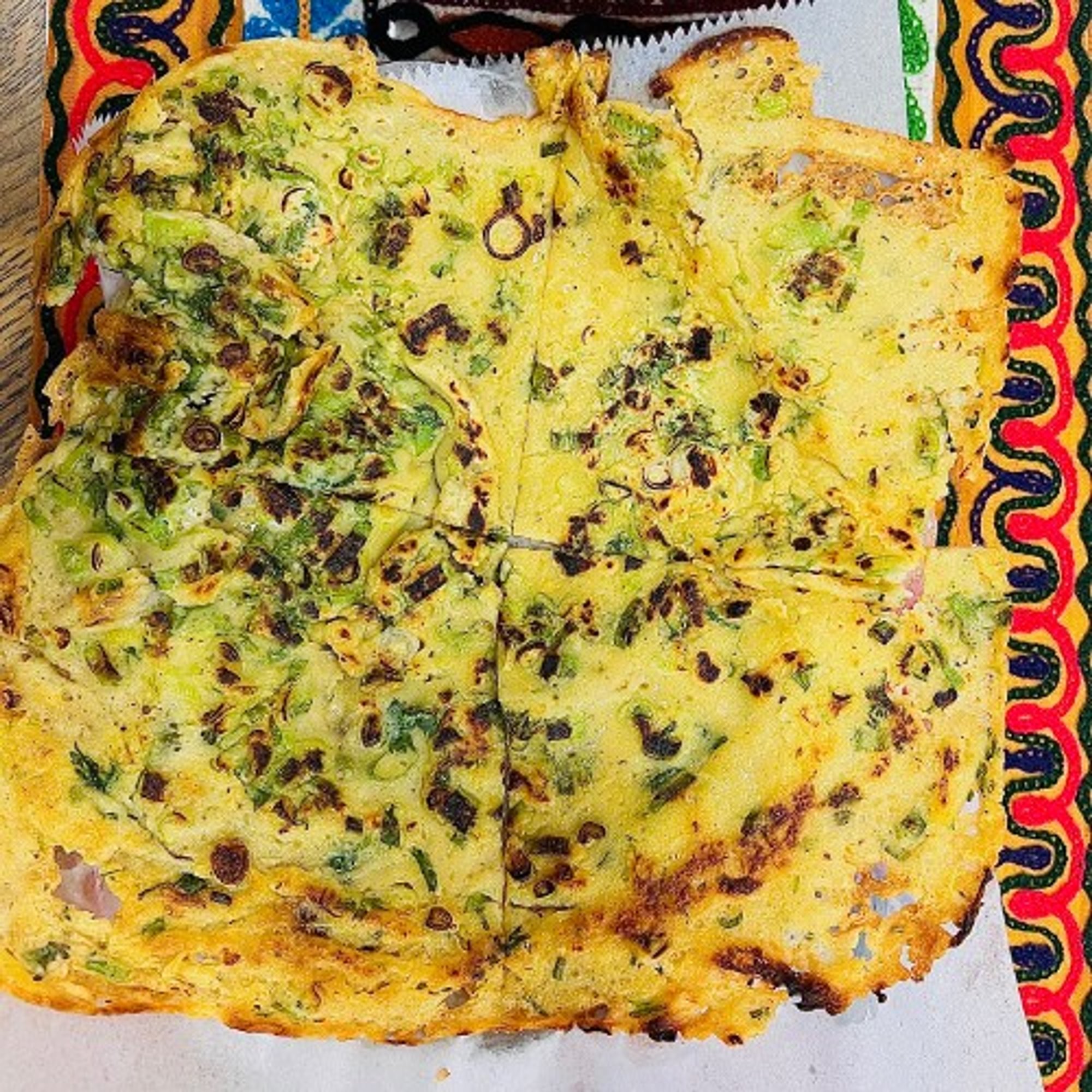 Chickpea Flour Roti (V) (GF)