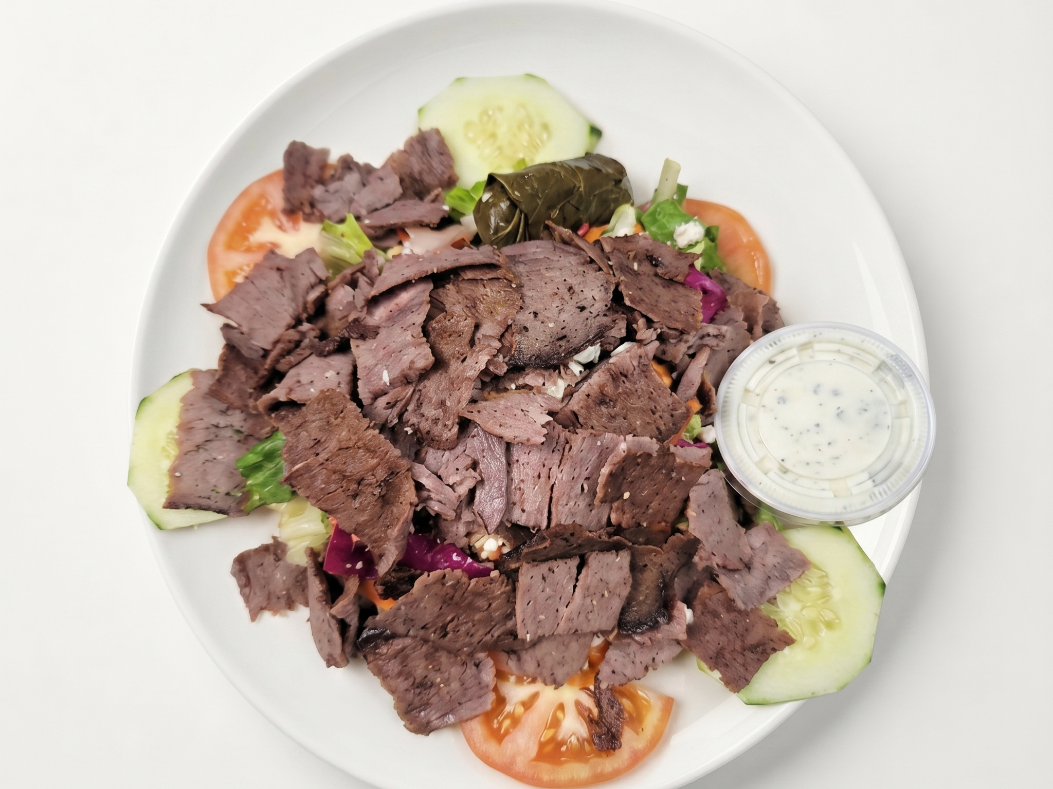SM Greek Salad w/ Gyro