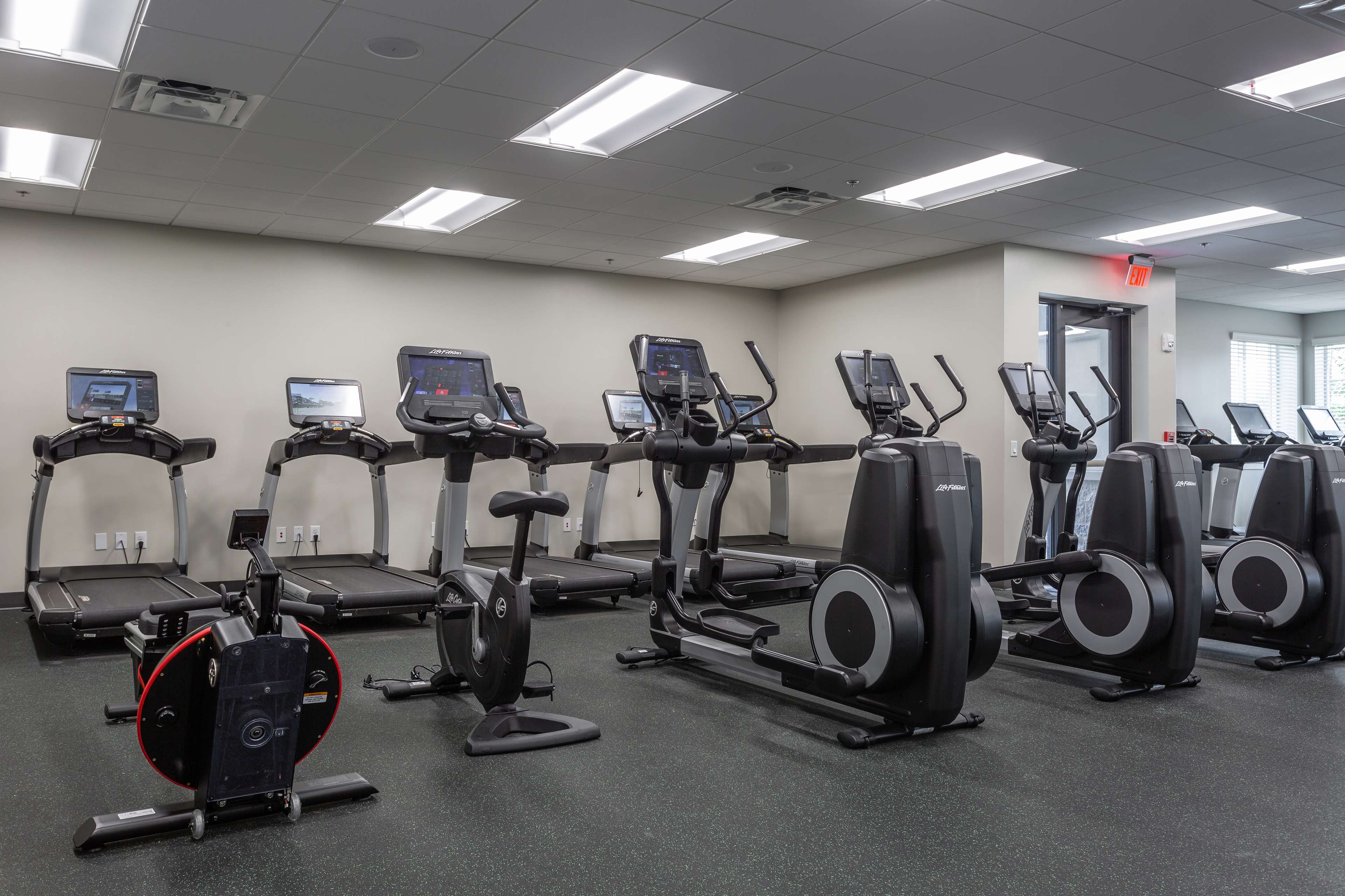 Health club  fitness center  gym