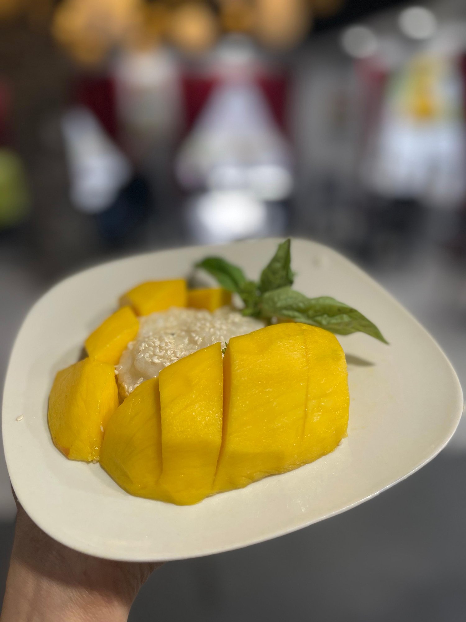 Sweet Mango with Coconut Sticky Rice