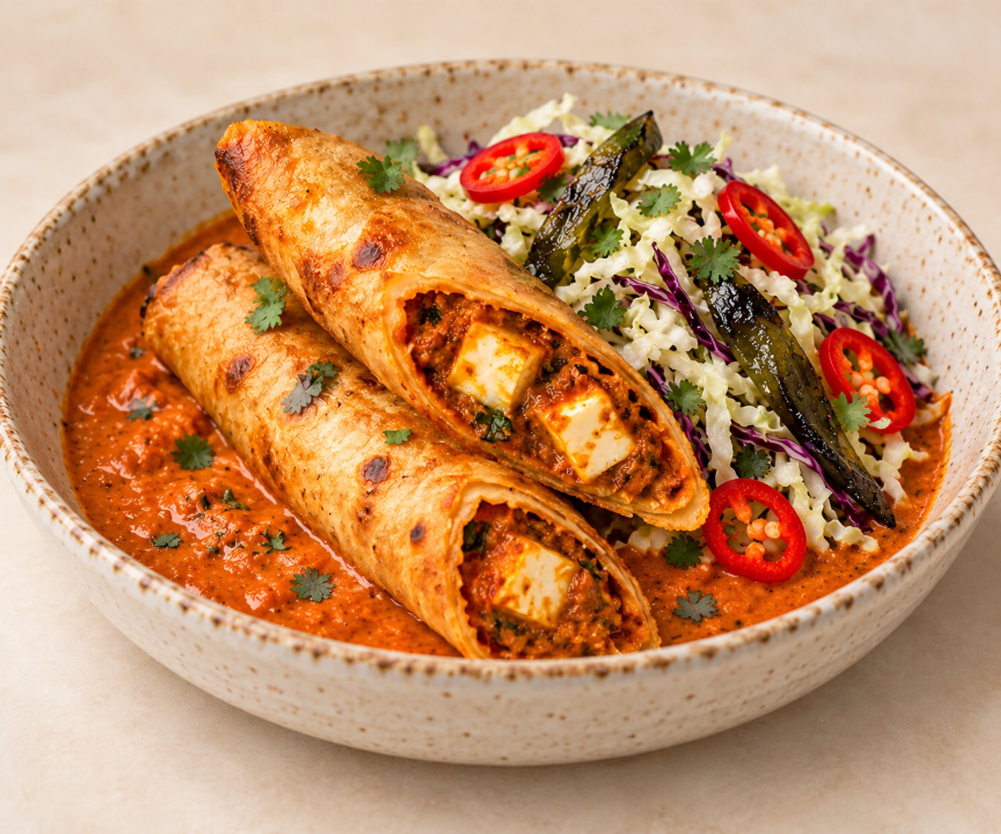 Paneer Tikka Masala Flautas