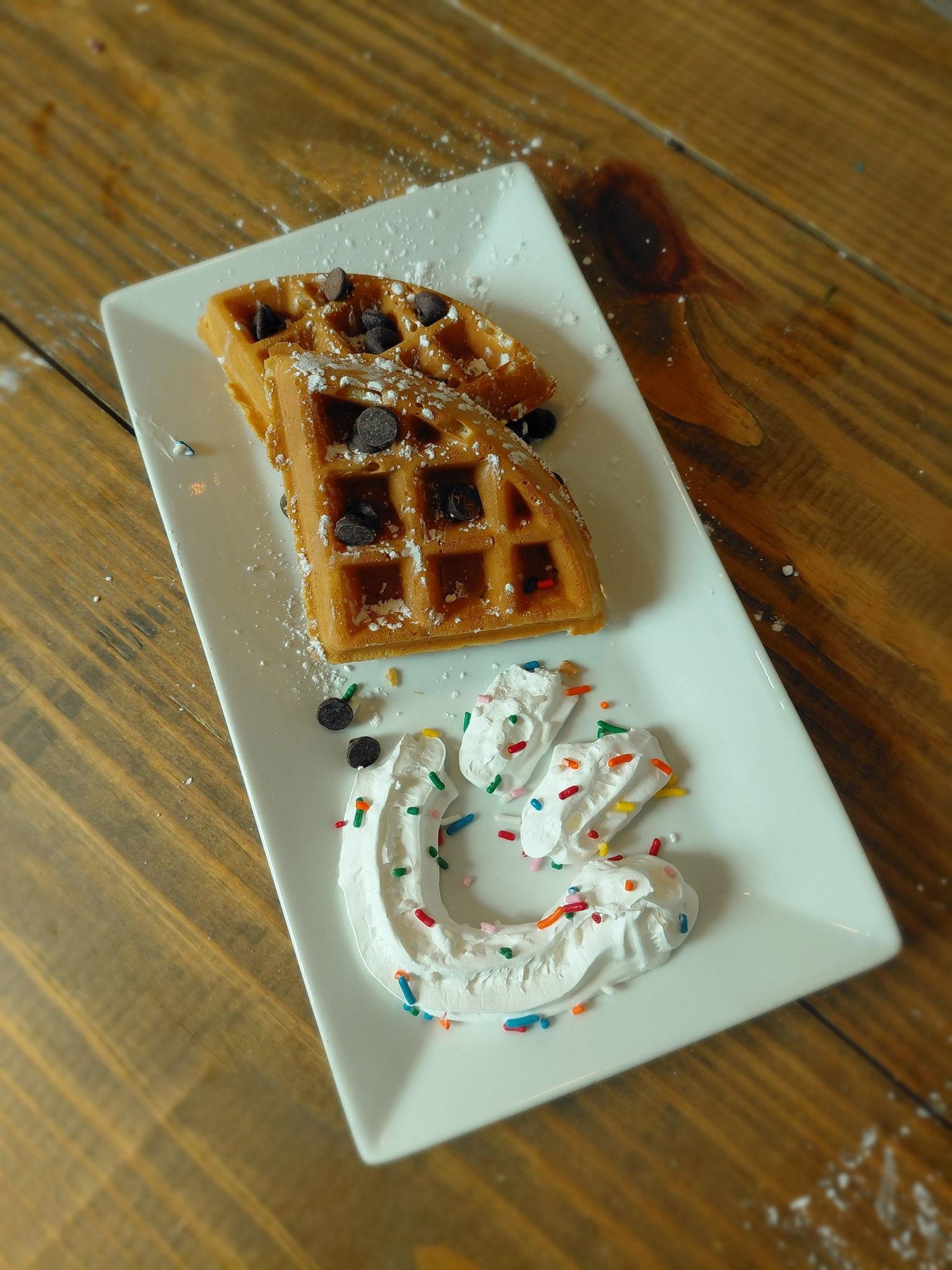 Kids Chocolate Chip Pancakes (3 small)