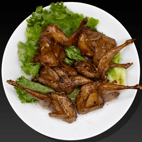 Fried Quail with Butter