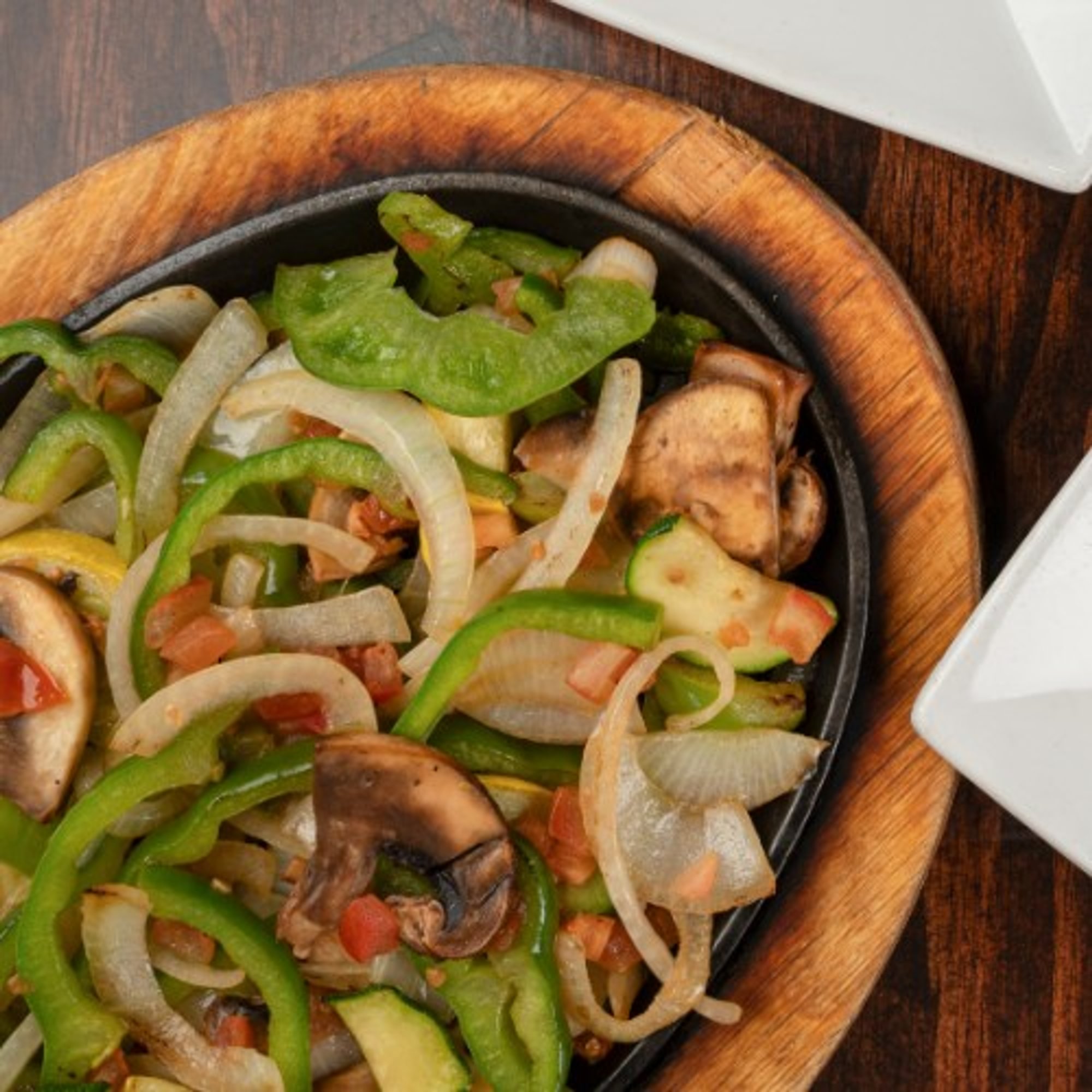 73. Vegetable Fajitas