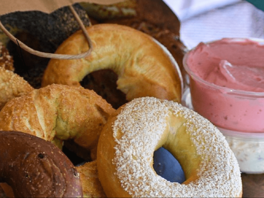 BAKERS DOZEN W/CREAM CHEESE + COFFEE BOX