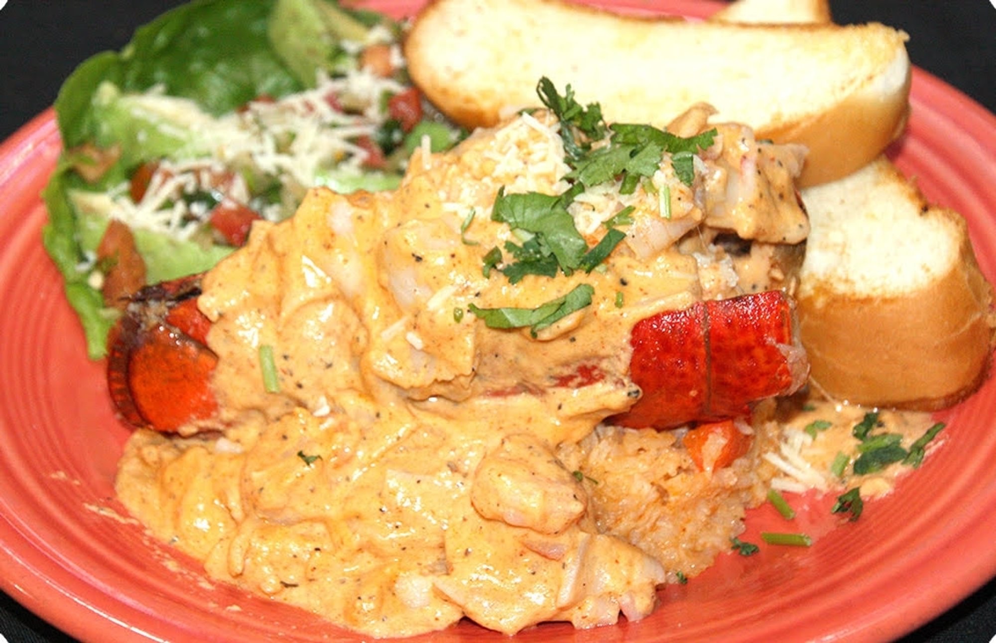 82. Stuffed Lobster