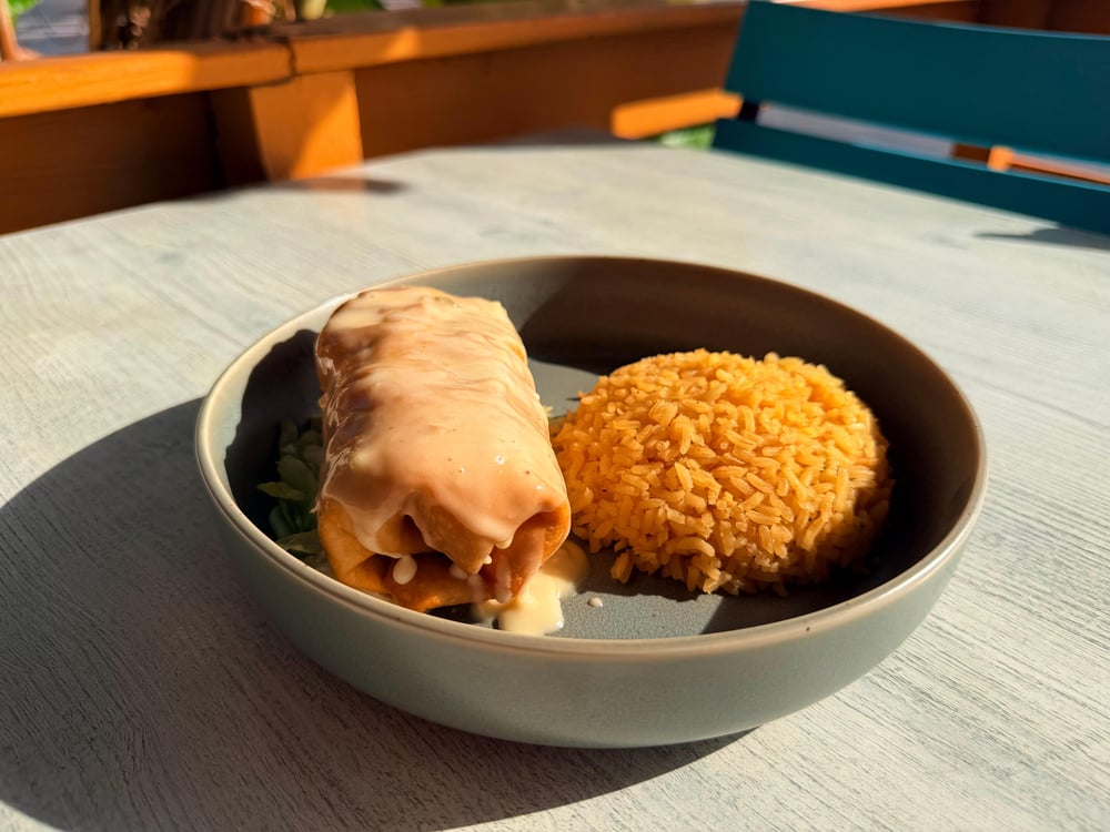 CHIMICHANGA PLATE