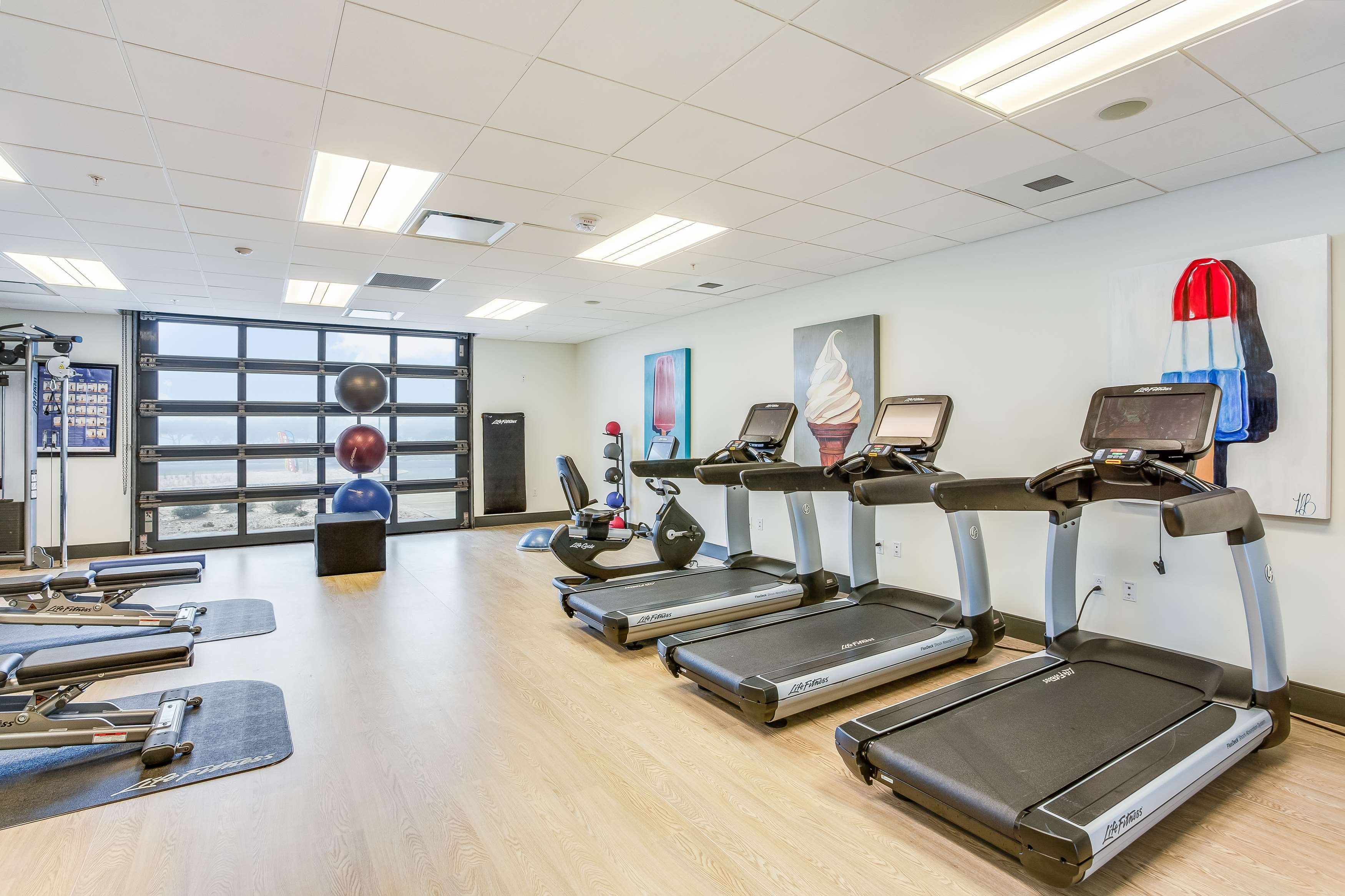 Health club  fitness center  gym