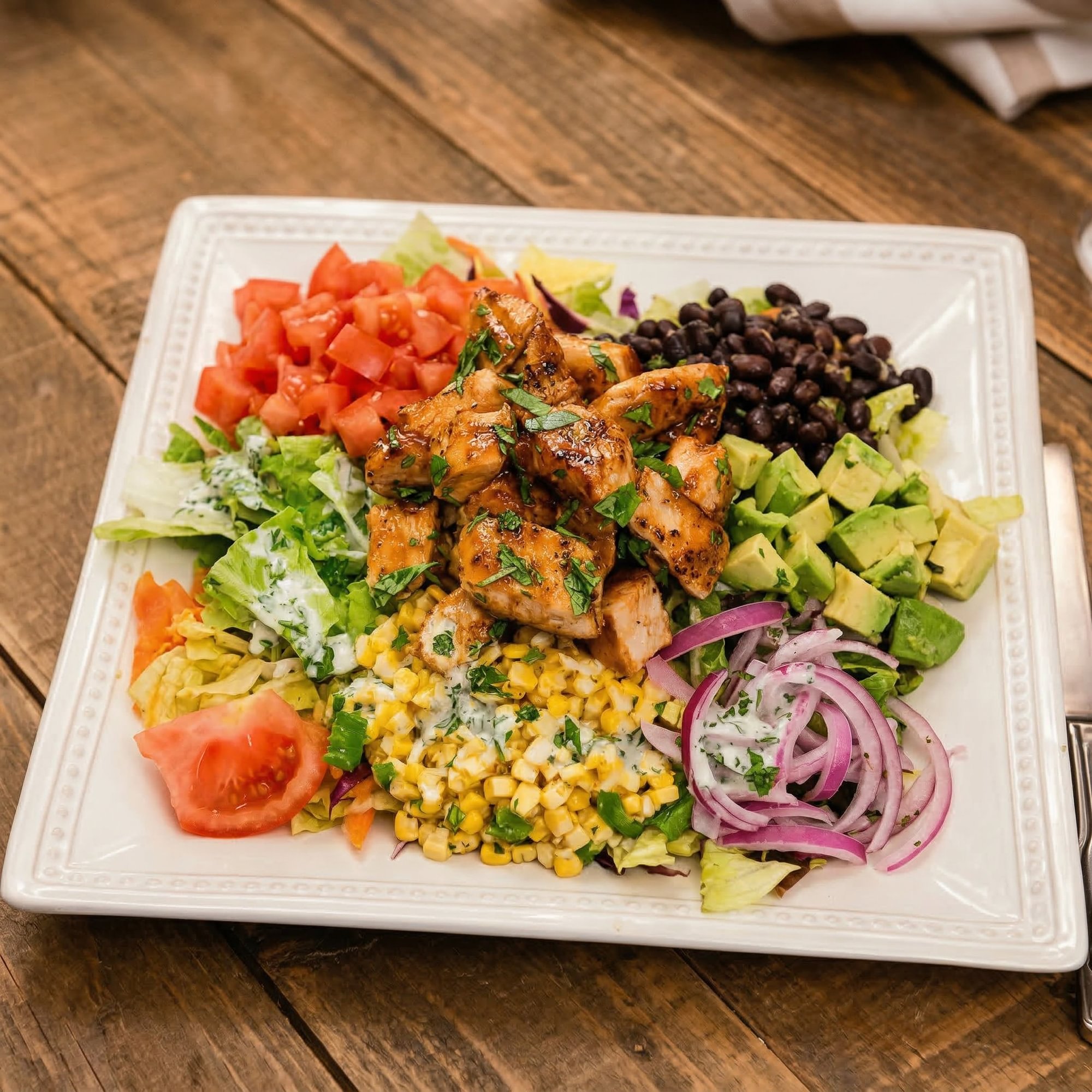 BBQ Chicken Salad