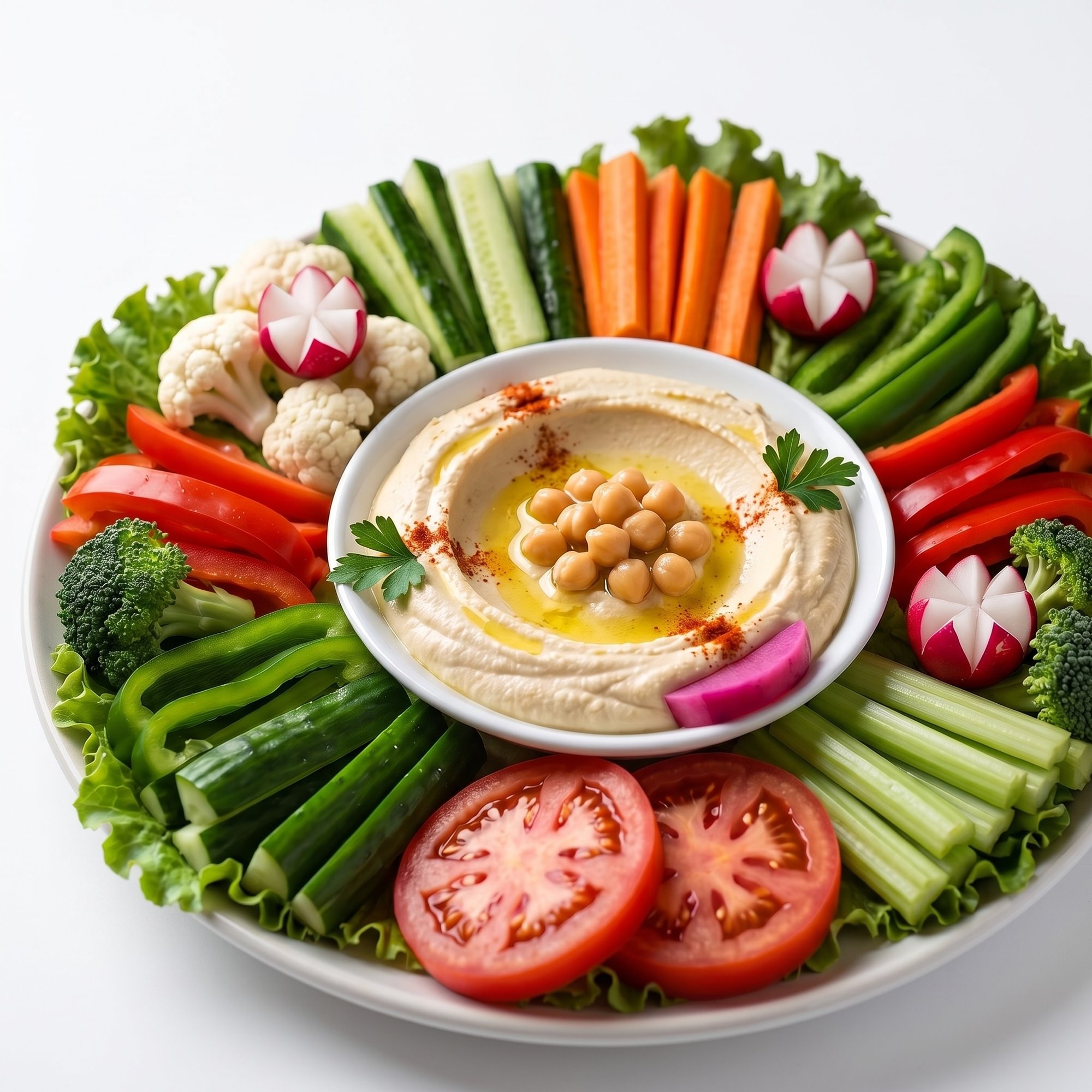 Hummus with Veggies