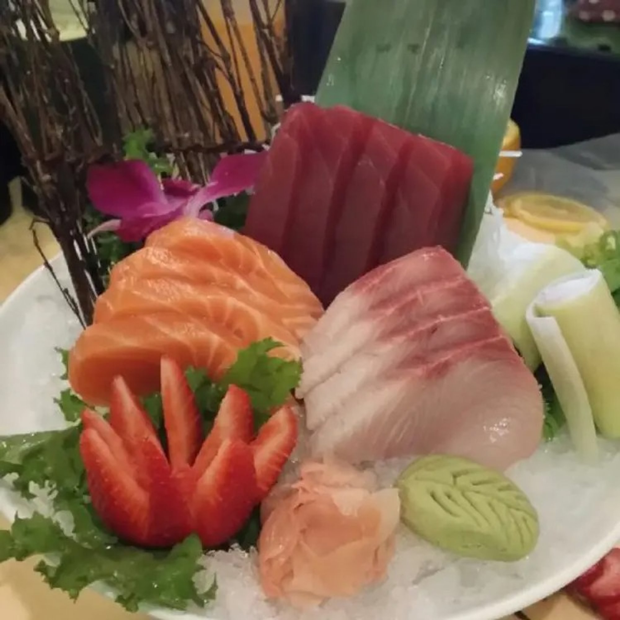 Tri-Colored Sashimi