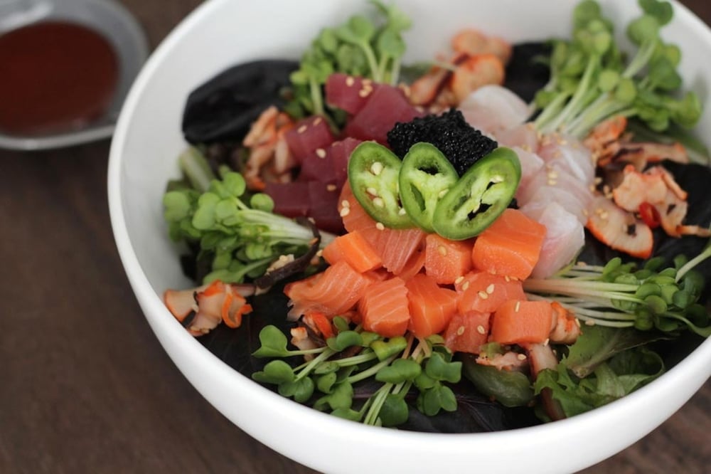 Sashimi Salad