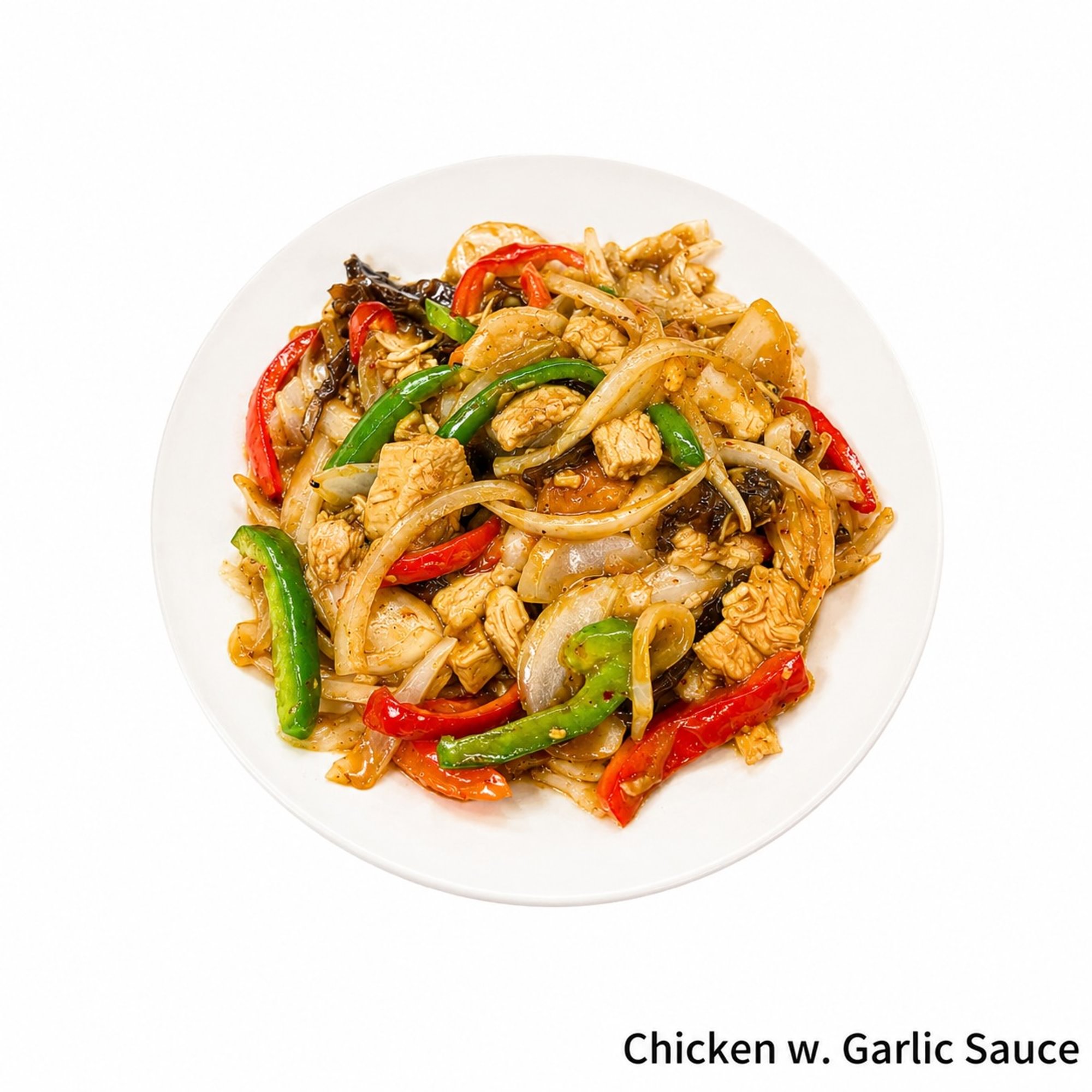 Chicken with Garlic Sauce