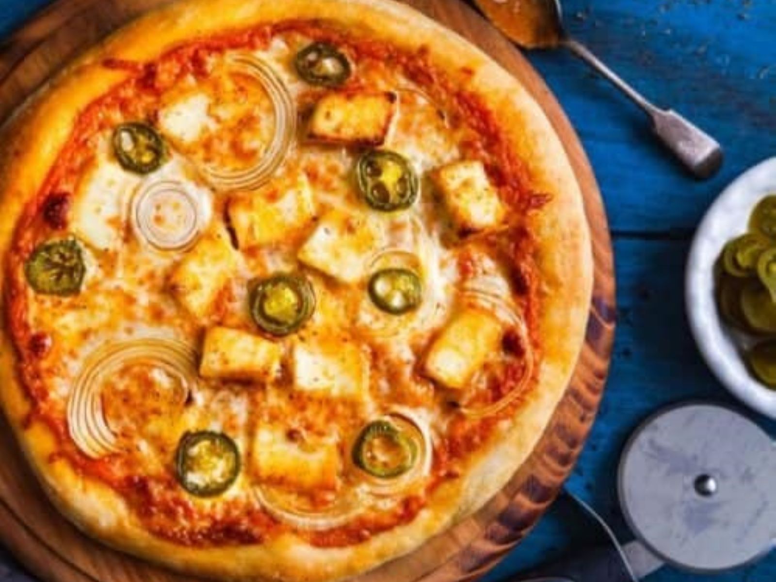 Paneer Tikka Pizza
