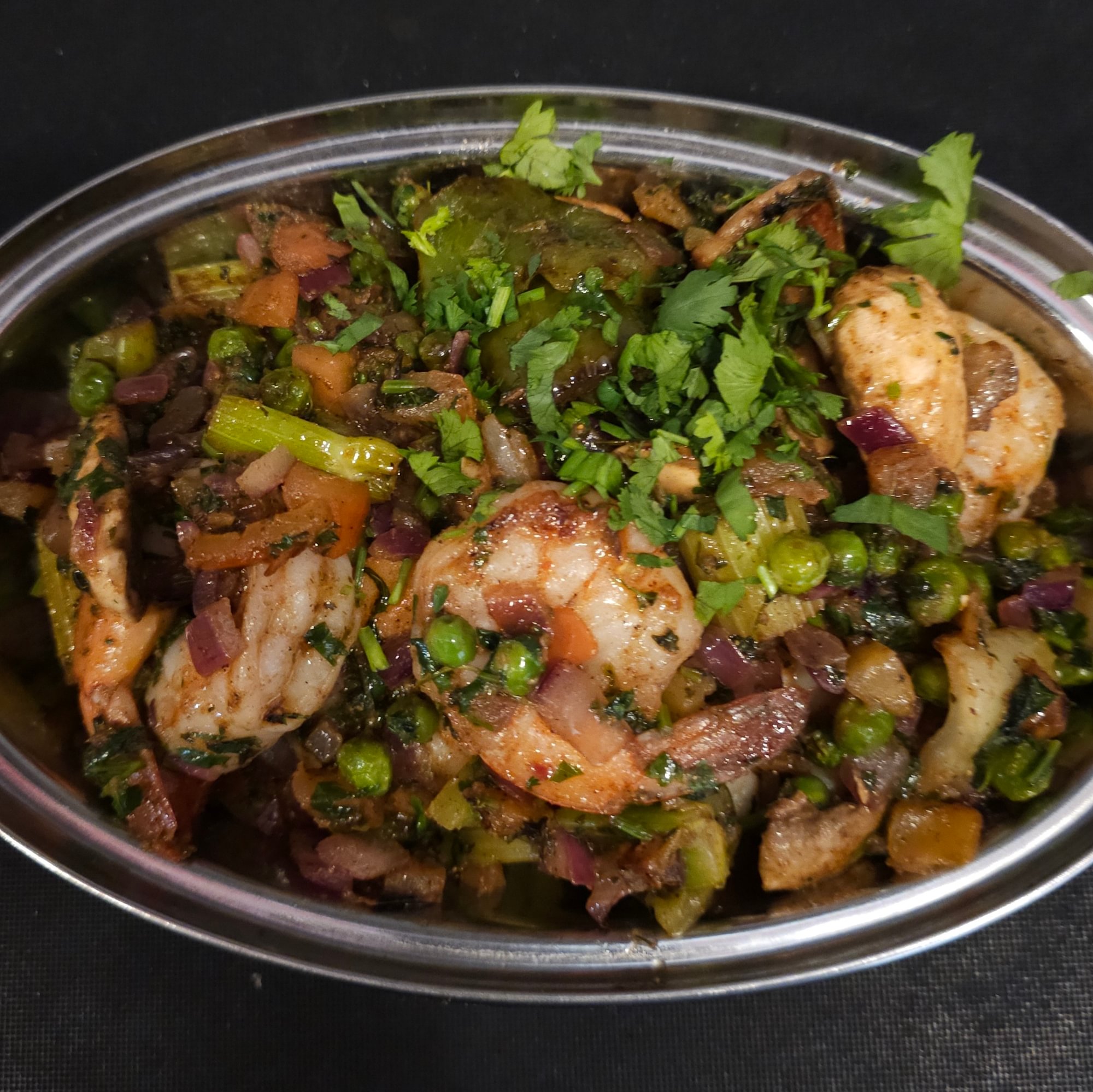 Shrimp Bhuna