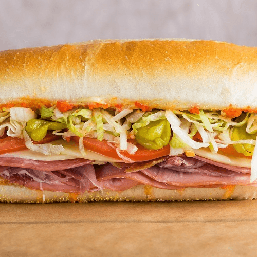One 8" Sub, Fries, 20 Oz Fountain Soda