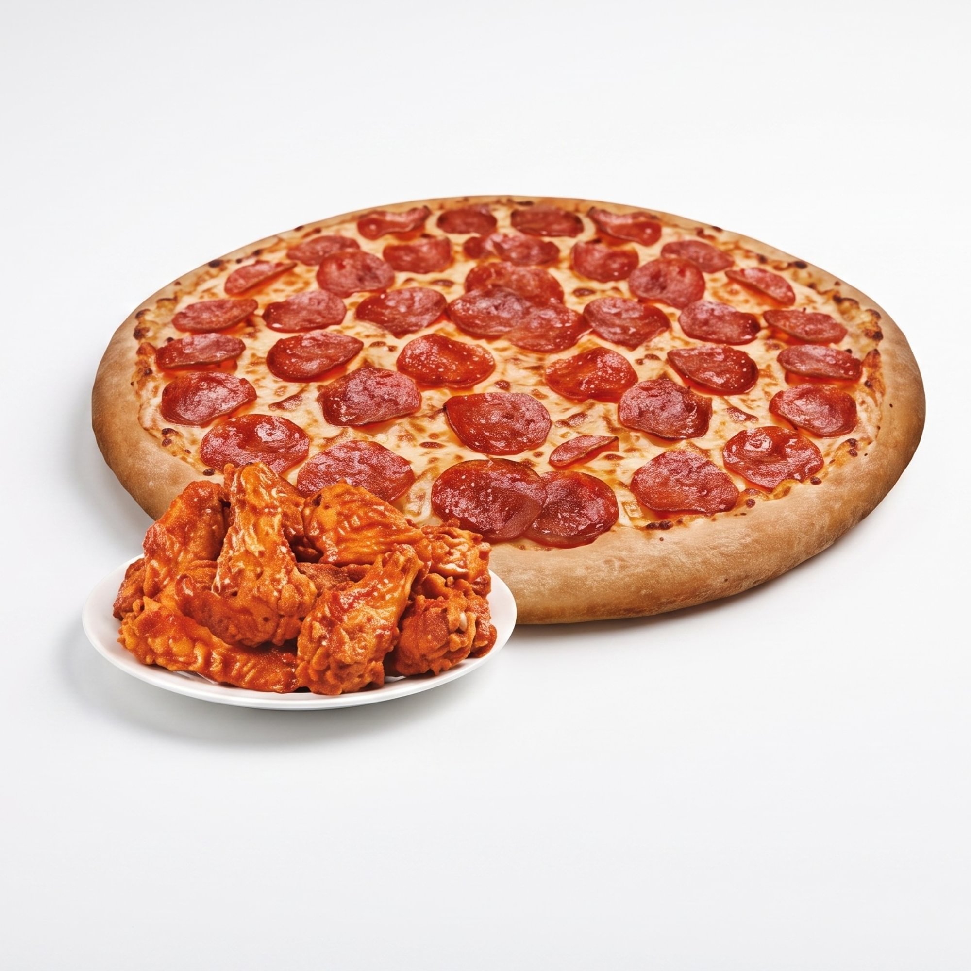 #3-Pizza & Wings Family Special Deal