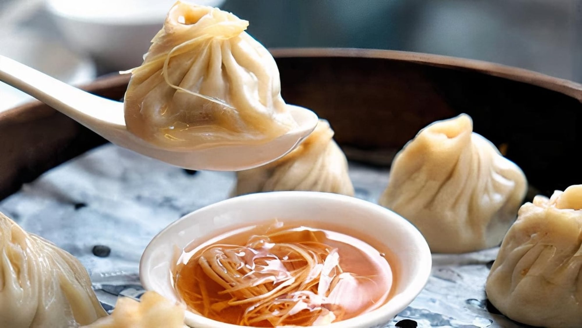 Juicy Pork Dumpling (Shanghai Xiao Long Bao) (5)