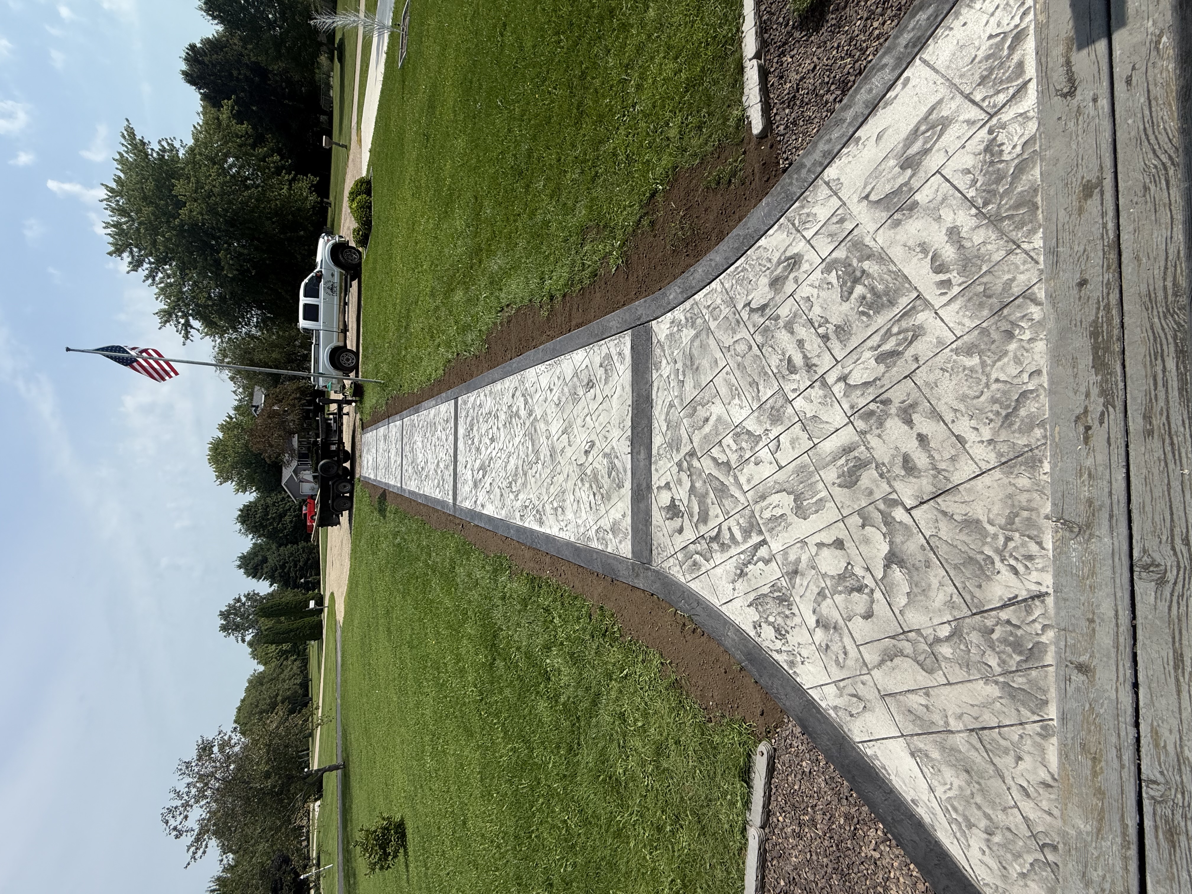 Vertical Vision Concrete Image