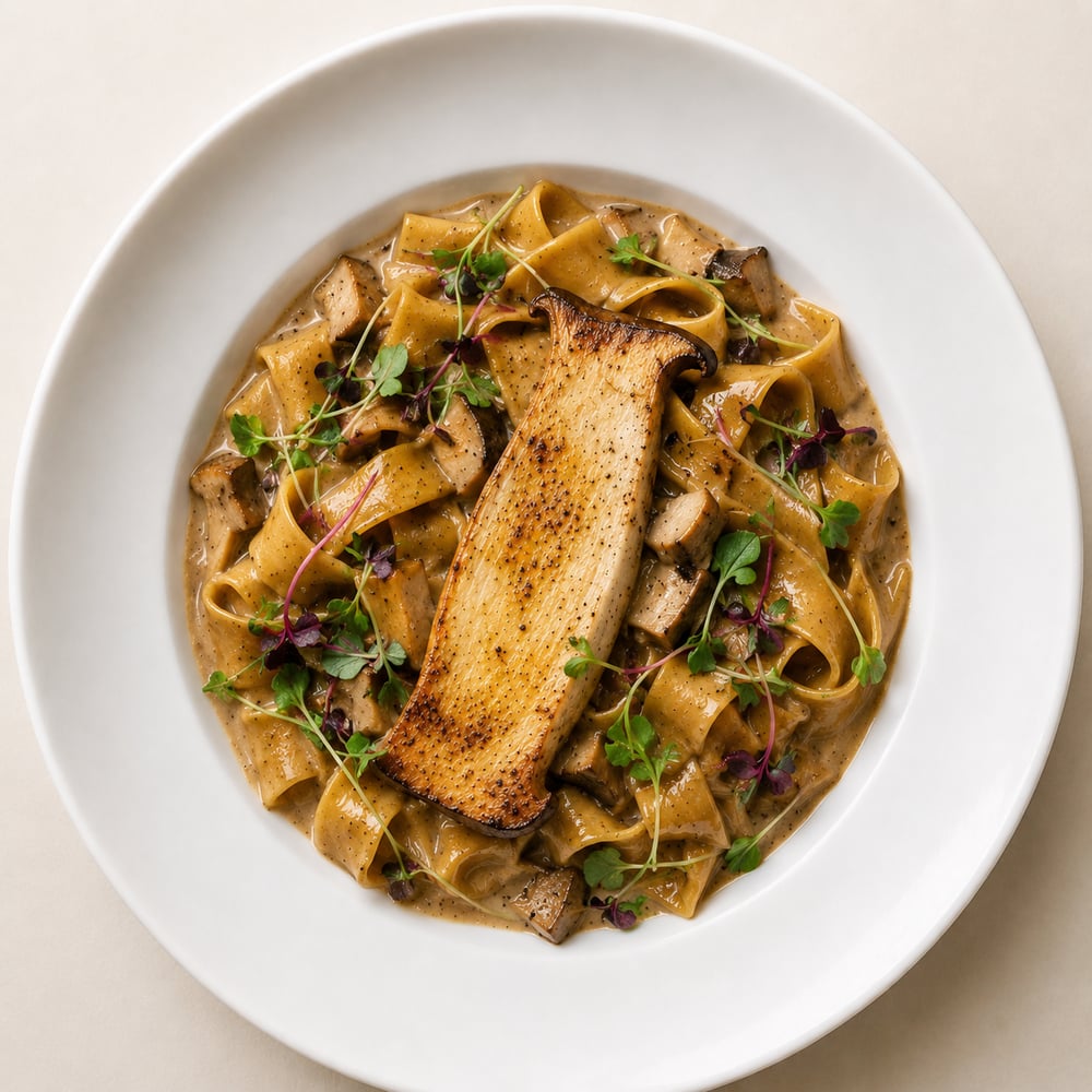 King Mushroom Pappardelle
