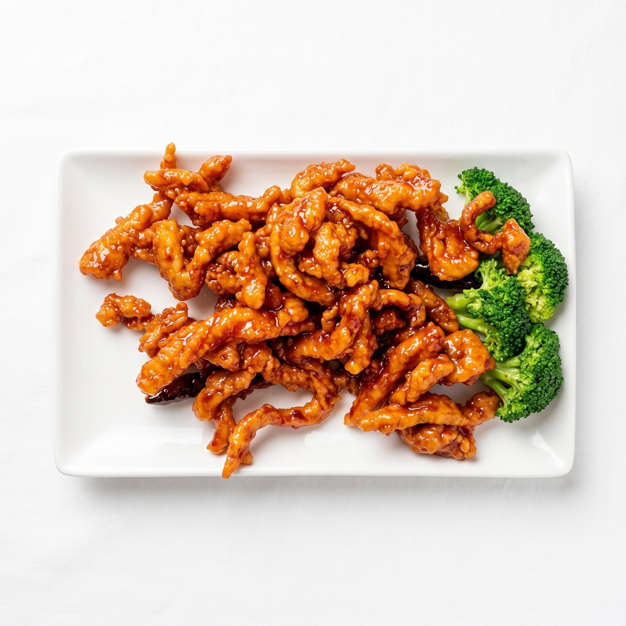 Crispy Shredded General Tso's Chicken
