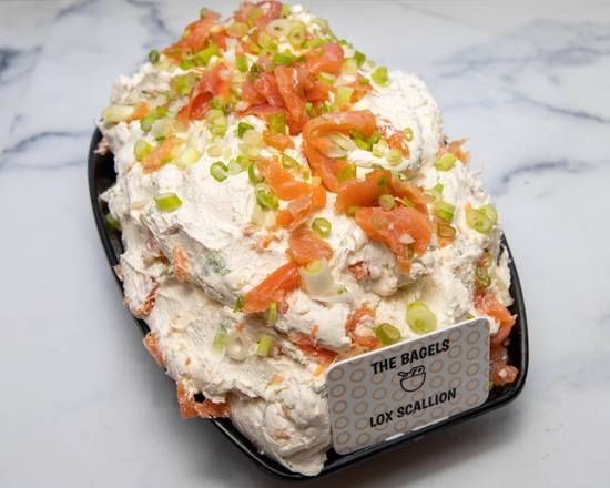 1/2 lb Lox Scallion Cream Cheese