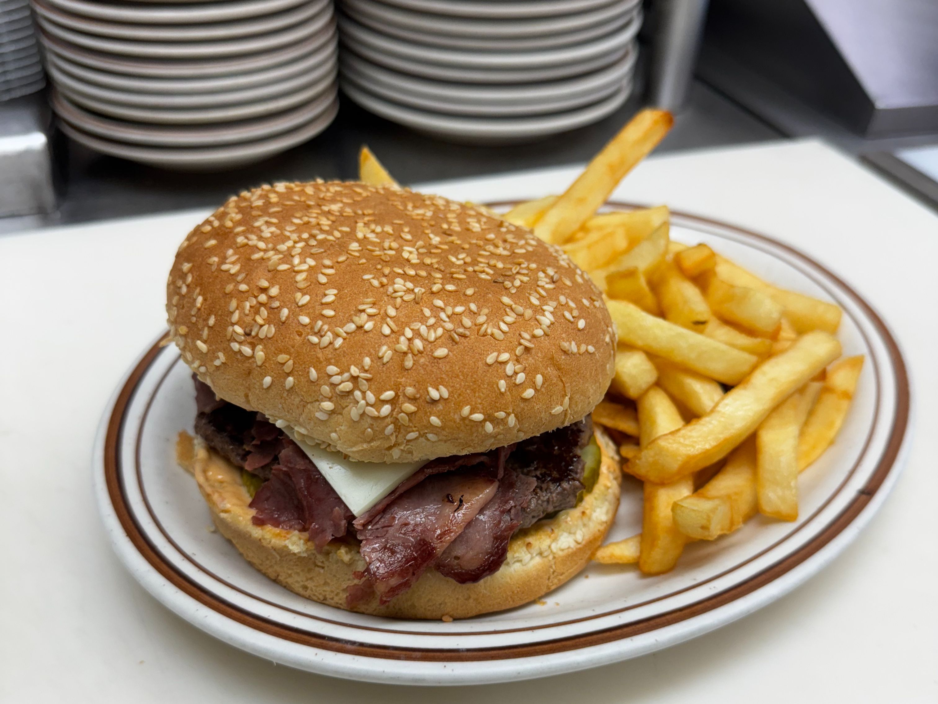 N.Y. Deli Burger