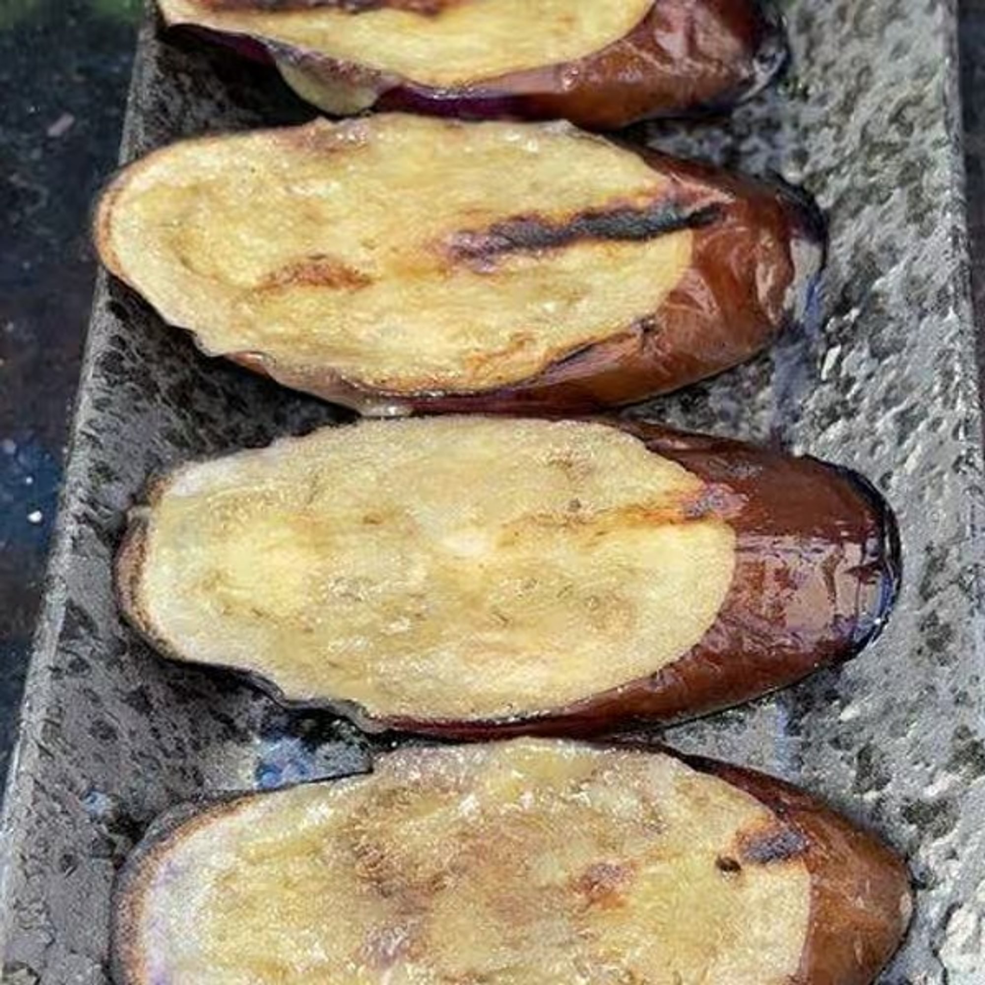 Eggplants Skewer