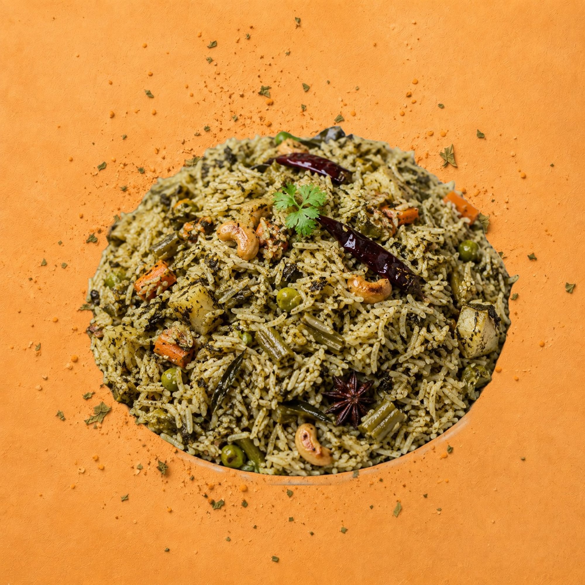 Gongura Vegetable Pulao