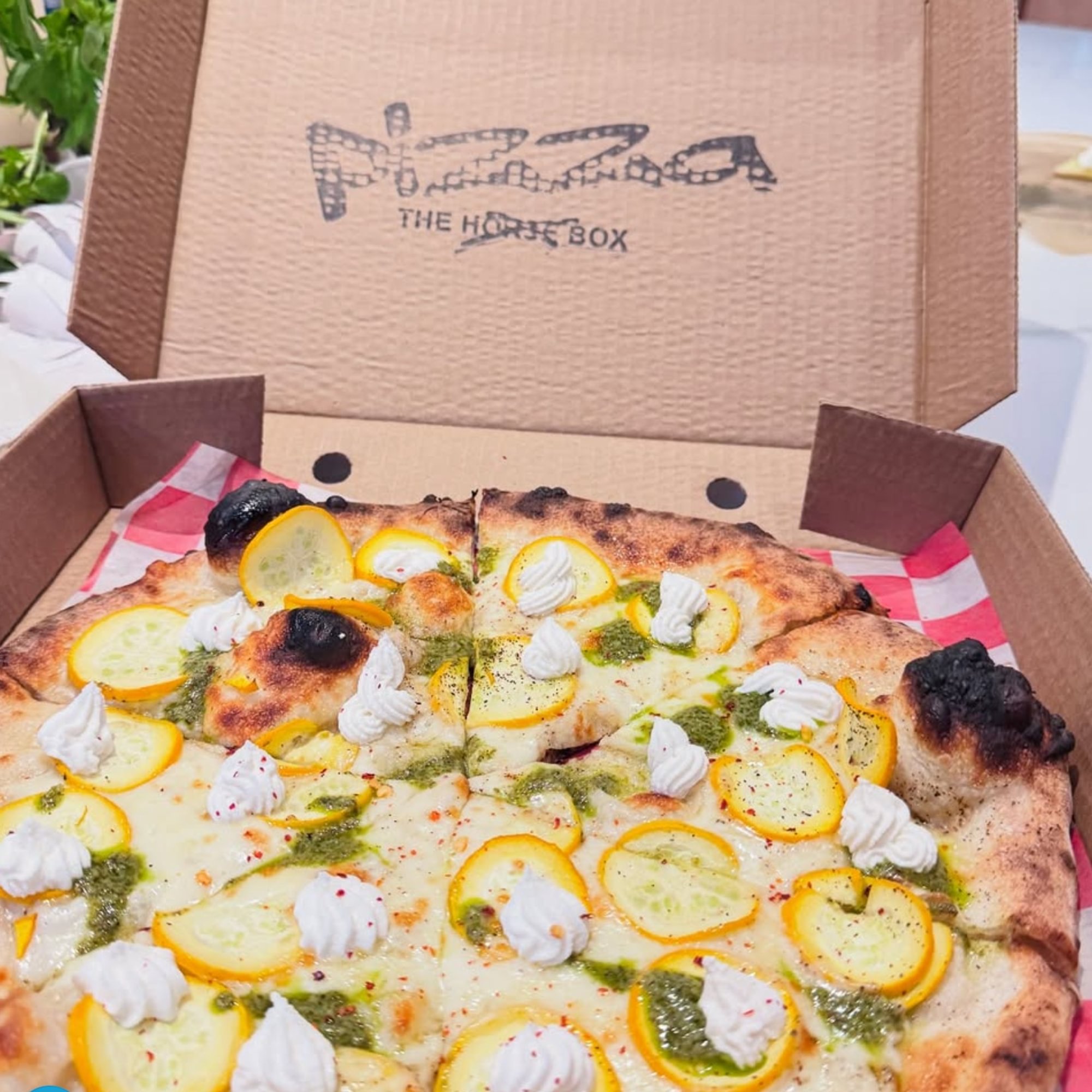 Pesto Squash Ricotta