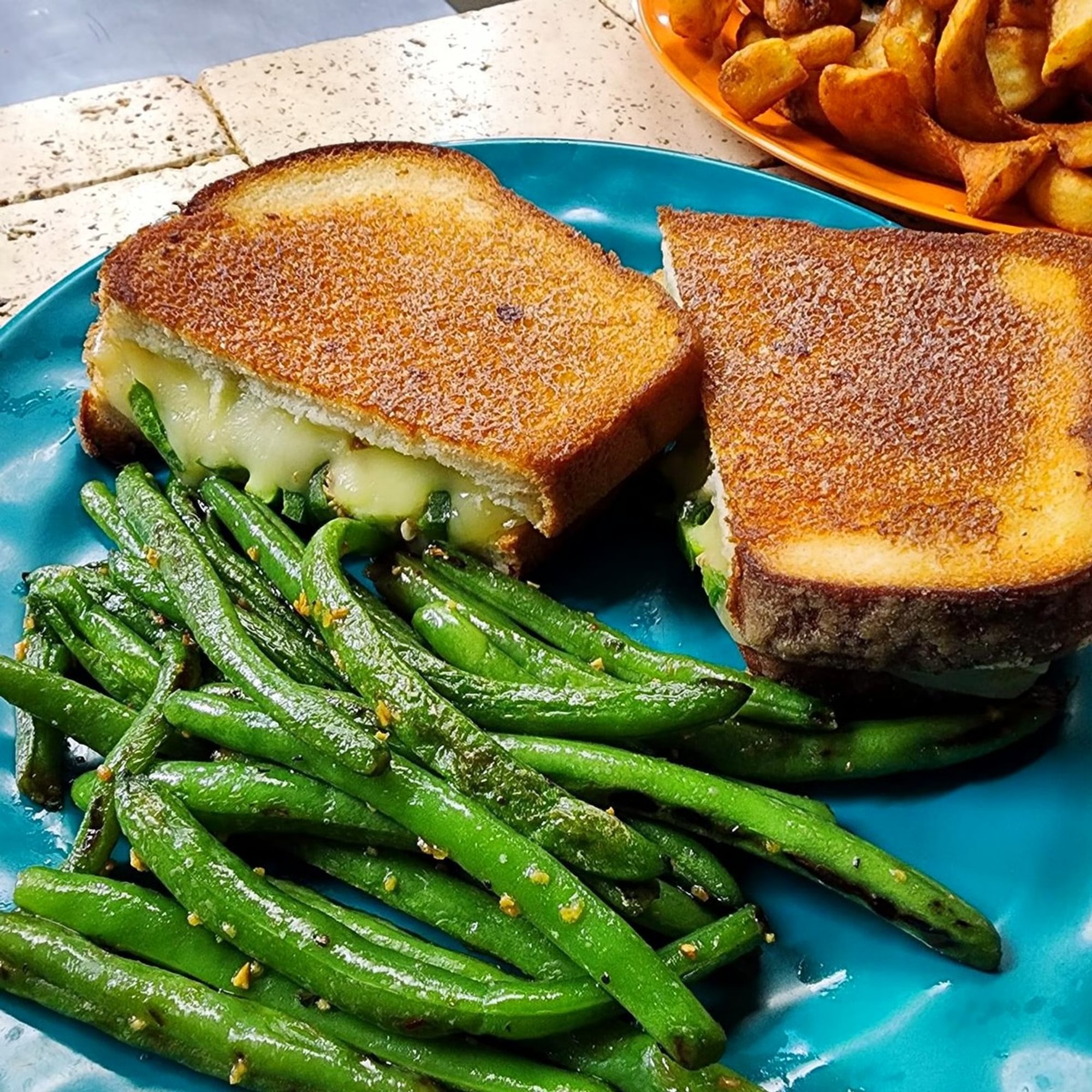 Gourmet Grilled Cheese Sandwich