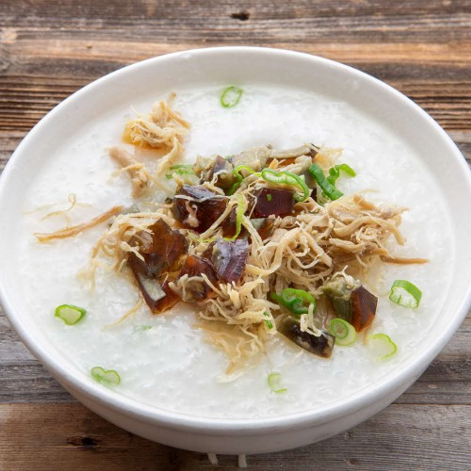 Pork and Preserved Egg Congee