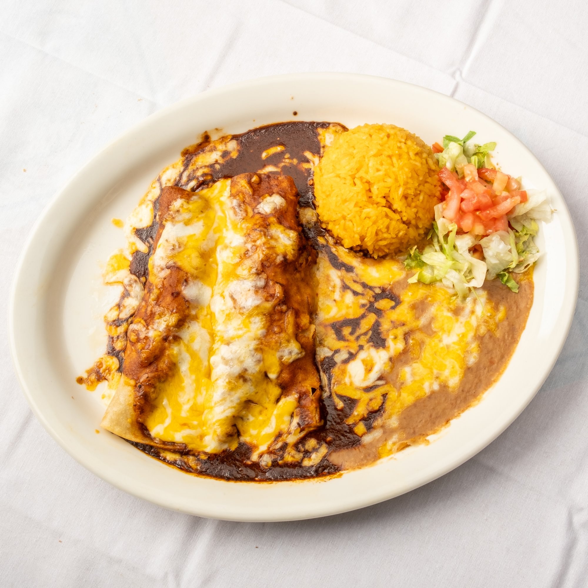 Enchiladas de Mole (Mole Sauce Enchiladas)