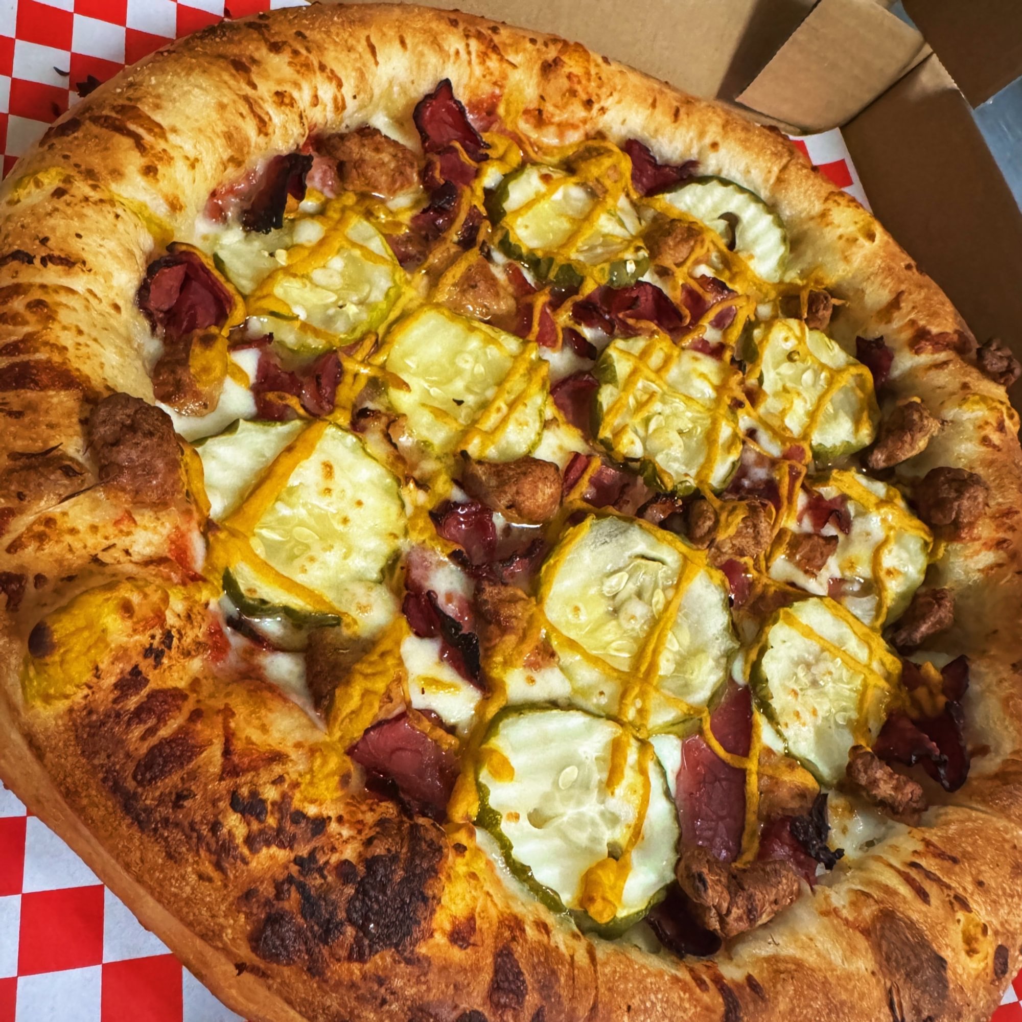 Pastrami Pizza
