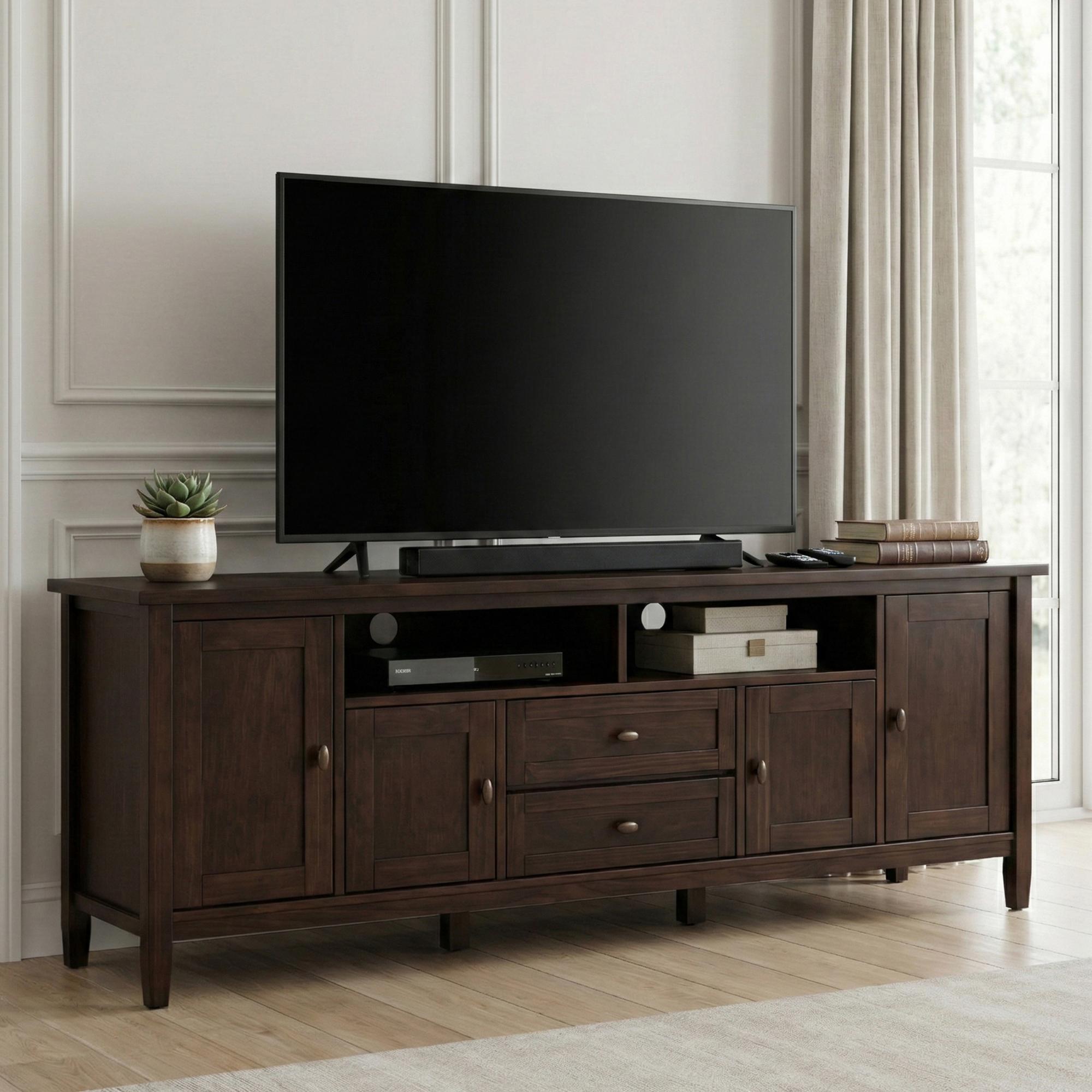 Warm Shaker 72" TV Media Stand