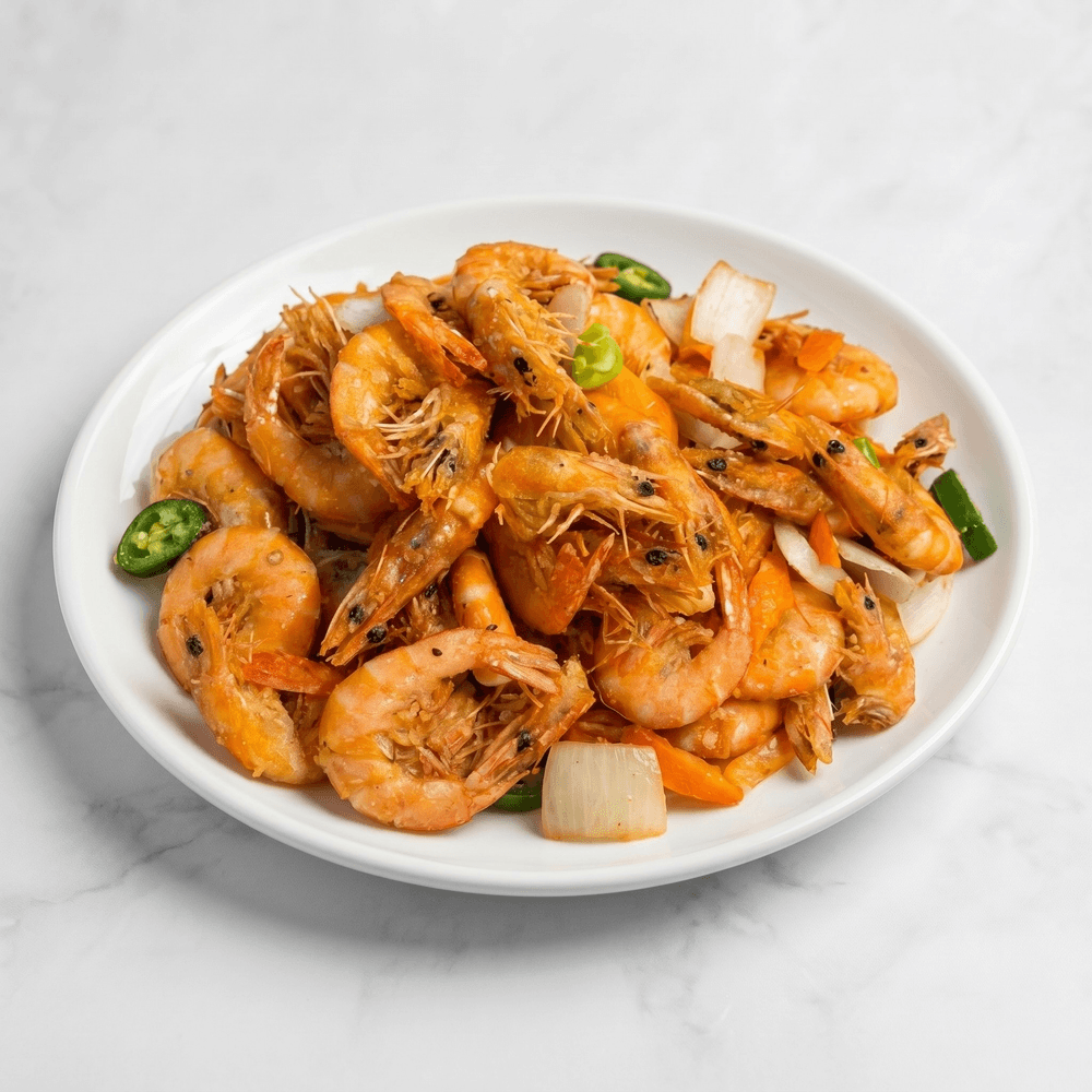 Shrimp with Garlic Sauce