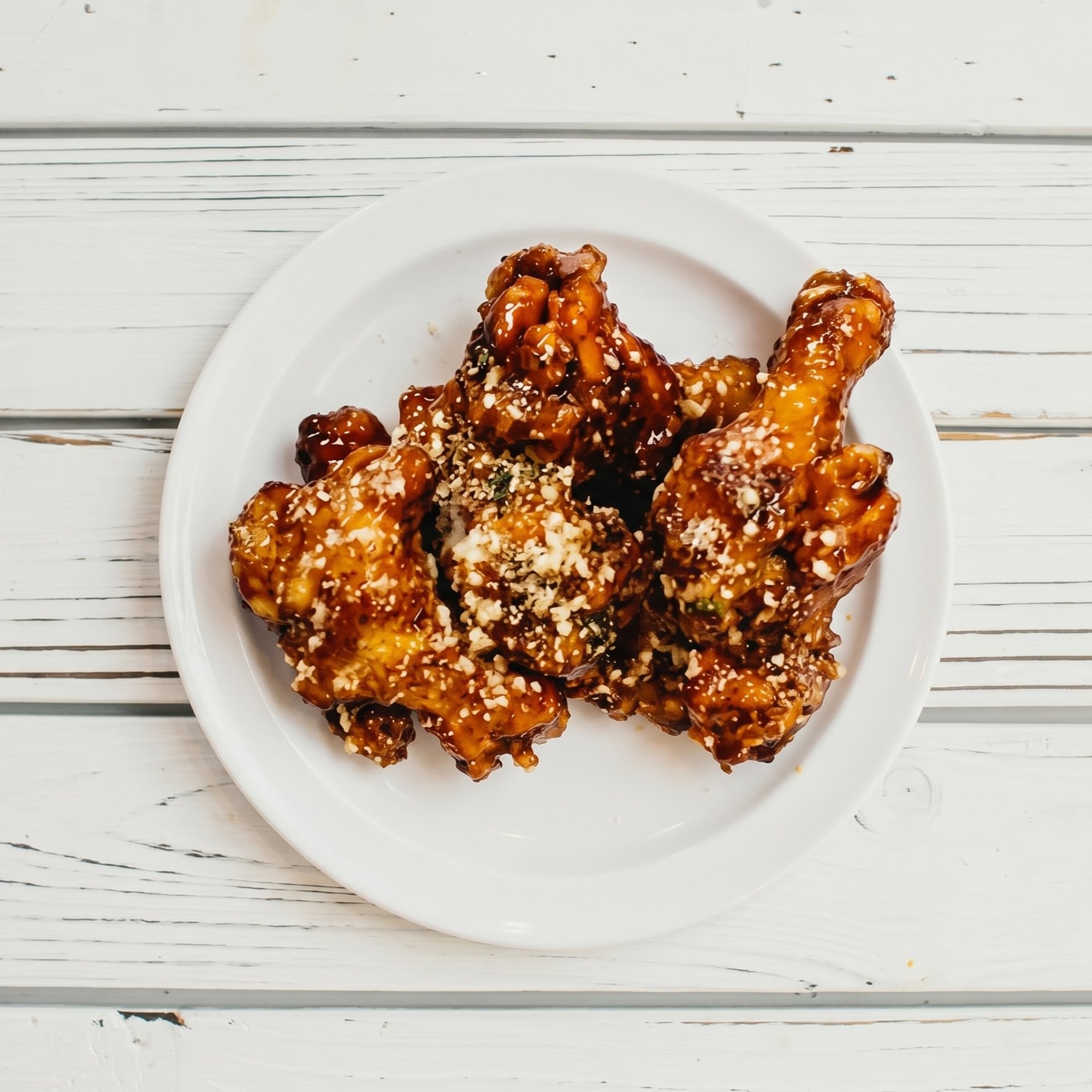 BBQ Honey Garlic Wings (8)