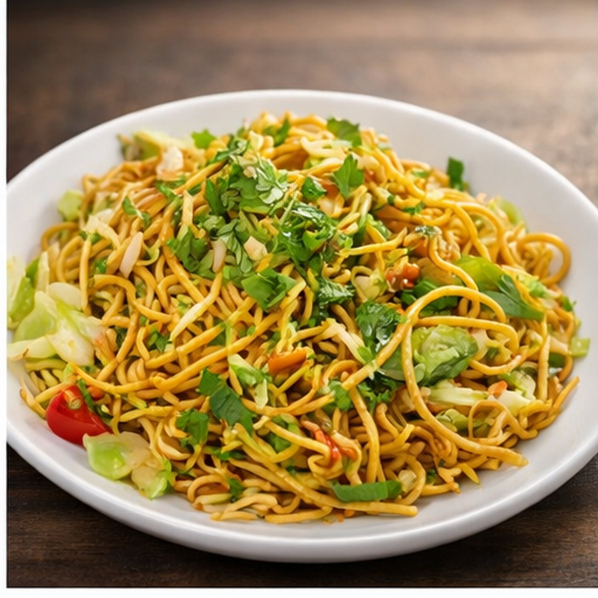 Vegetable Chow Mein Noodles