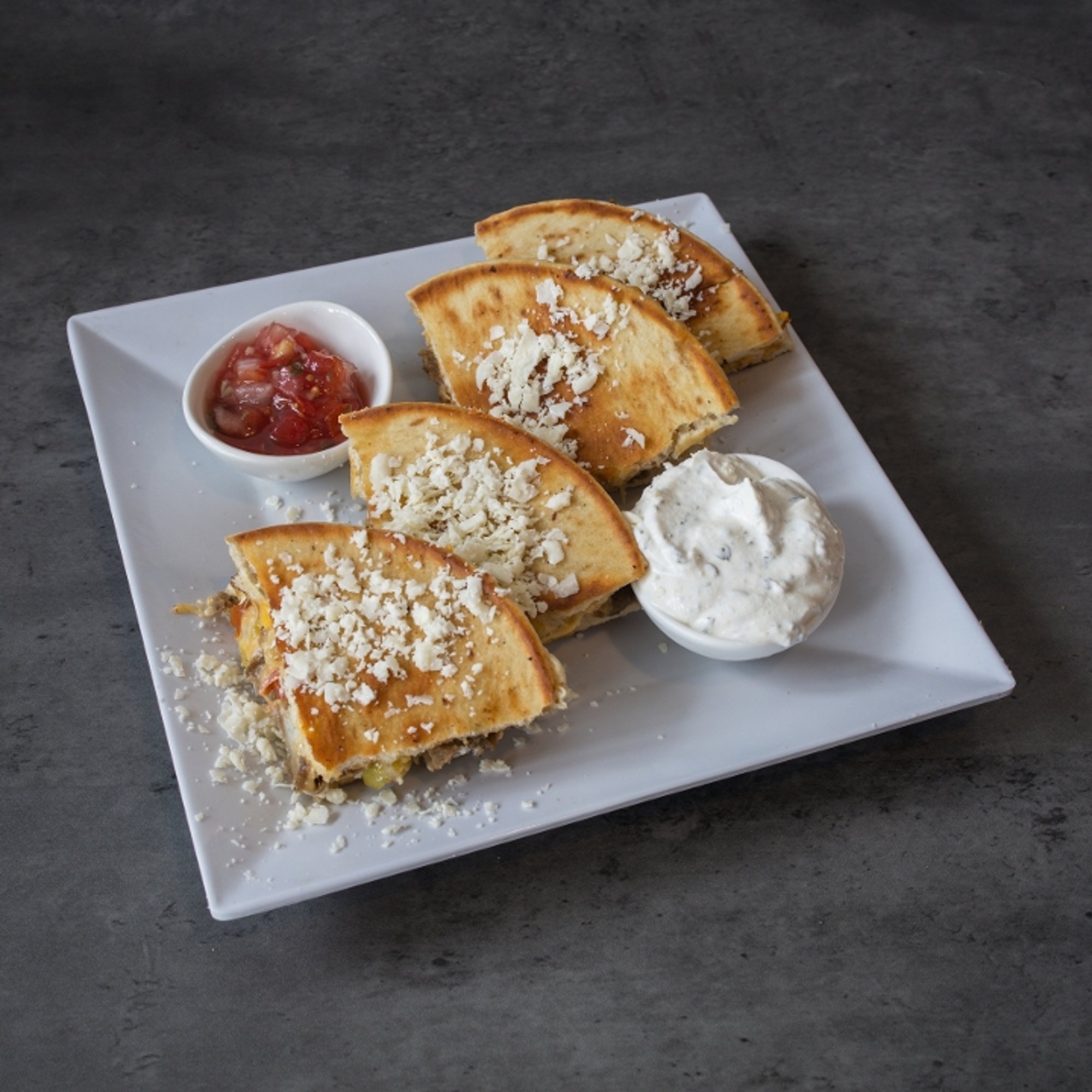 Mediterranean Quesadillas
