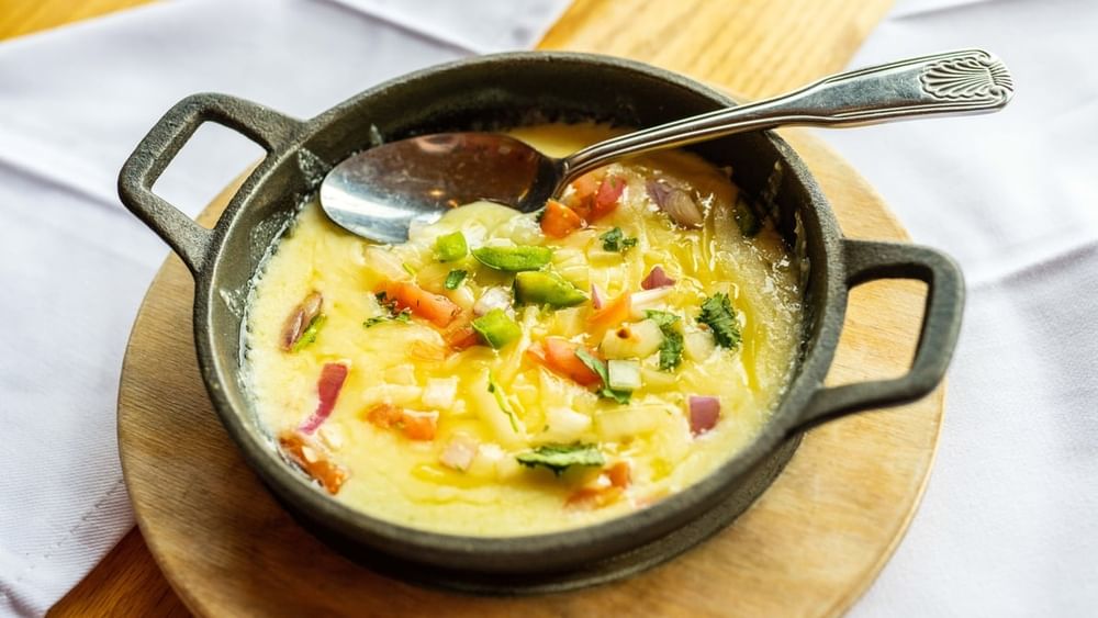 6. Queso Fundido Con Chorizo
