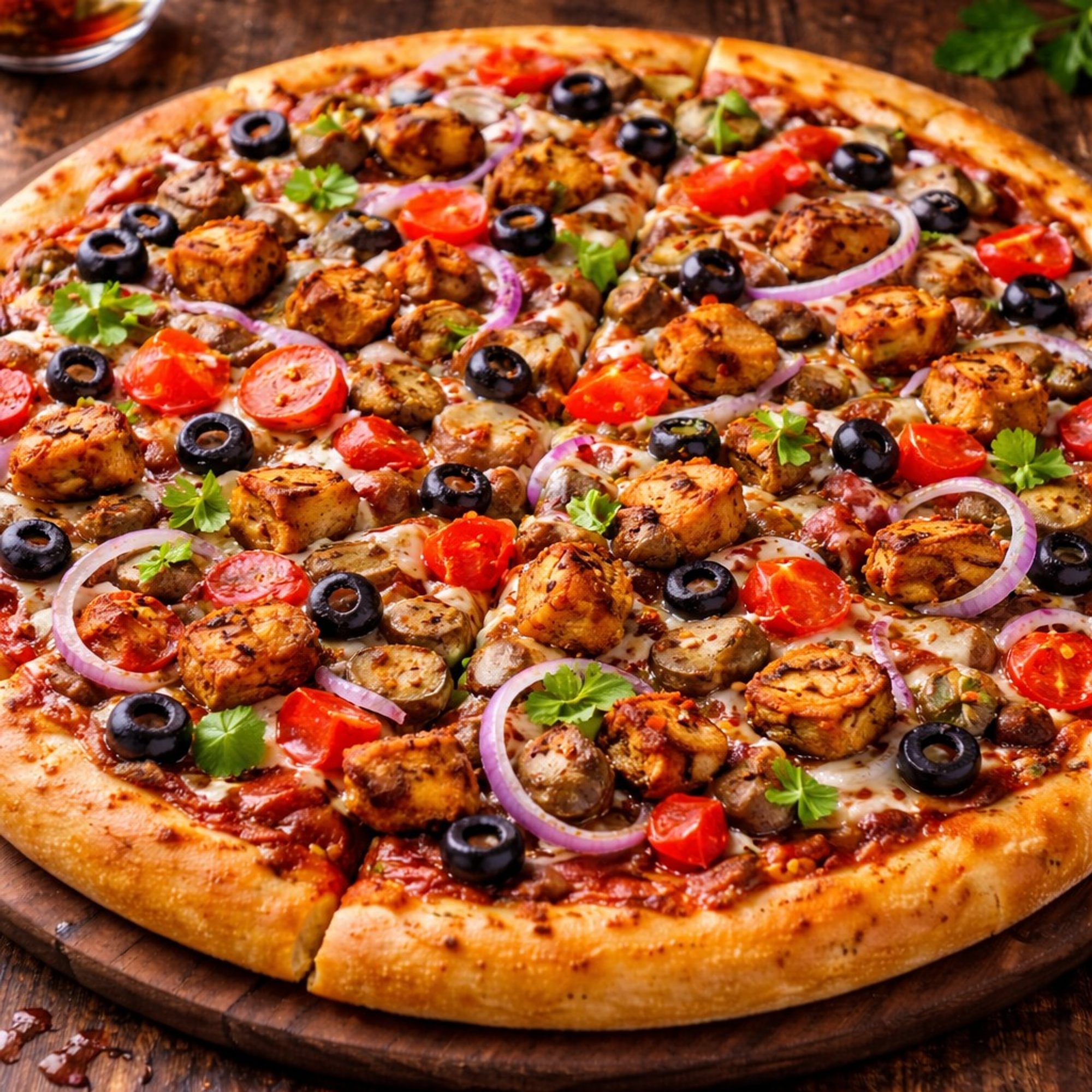 Vegetable Pizza - Small 8"