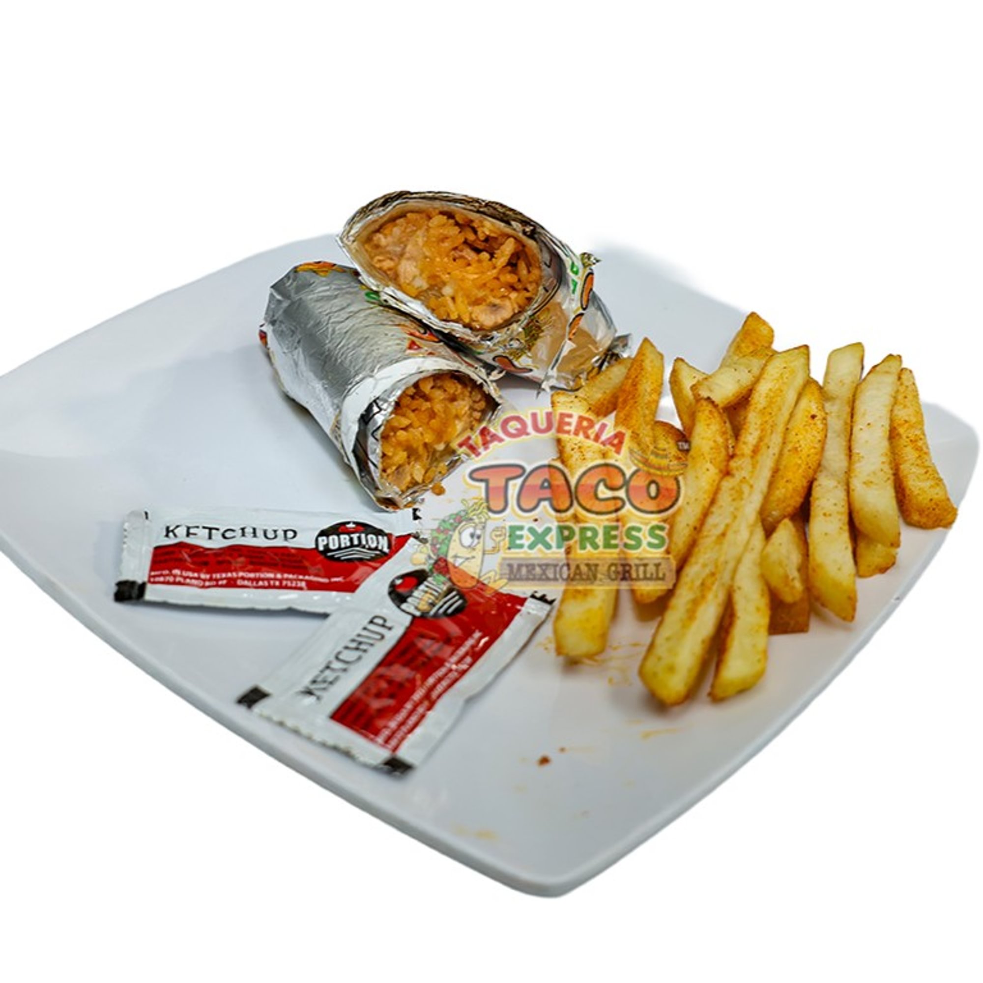 Kids Burrito with Fries
