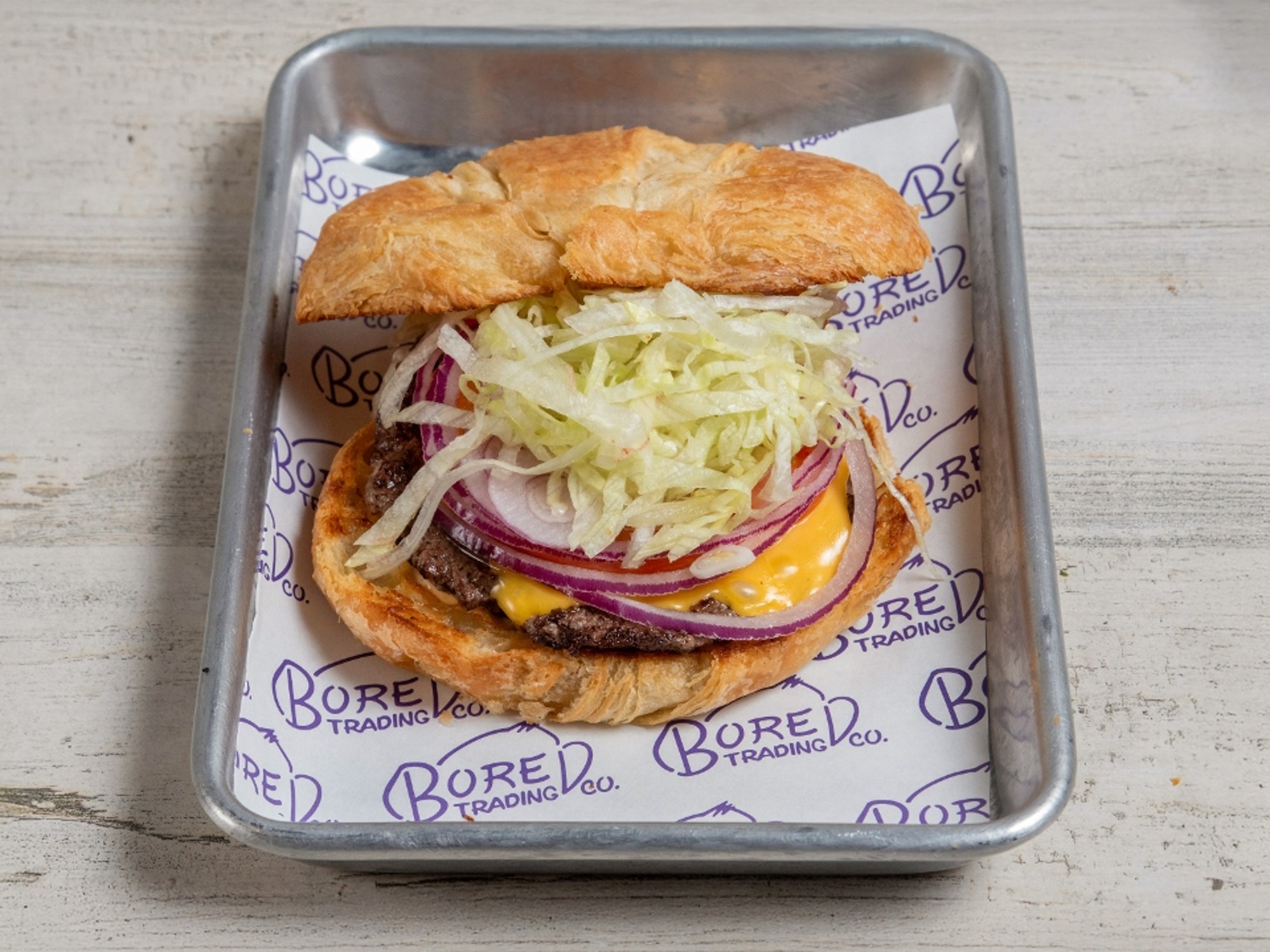 Croissant Burger