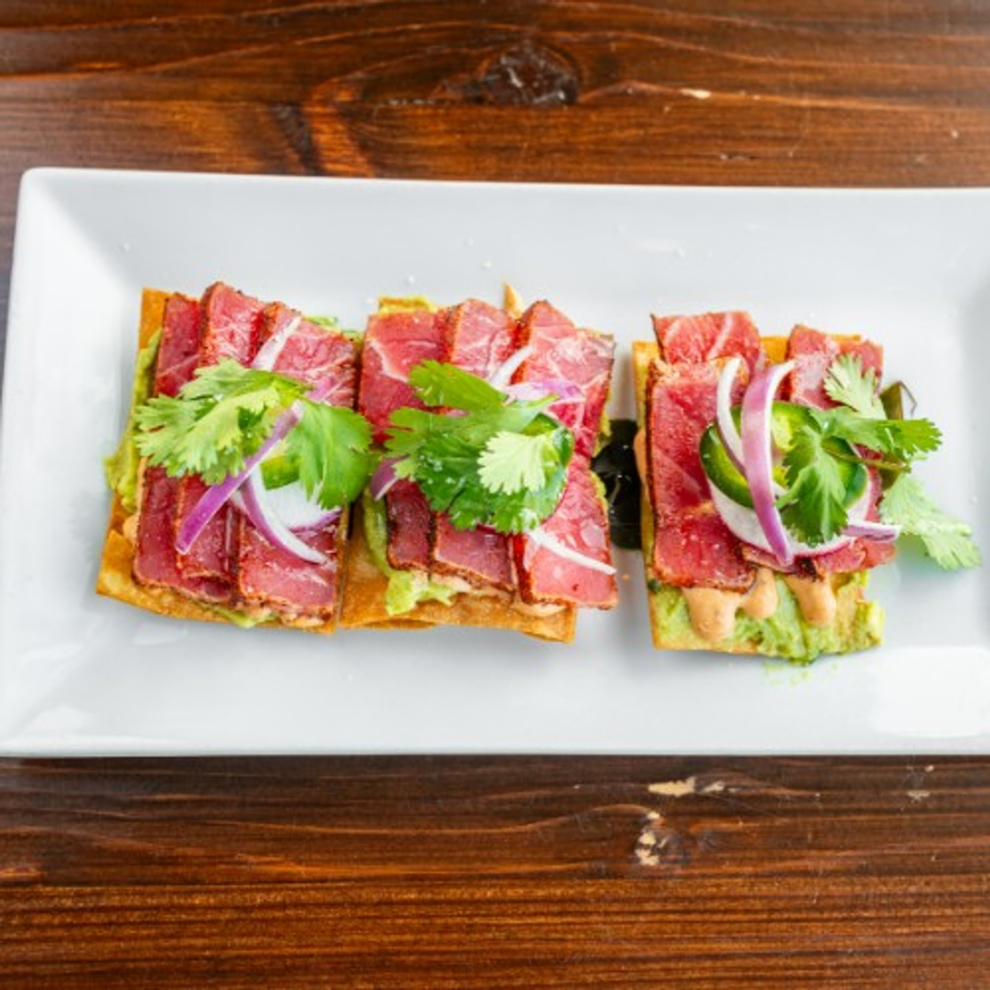 Tuna Tostadas