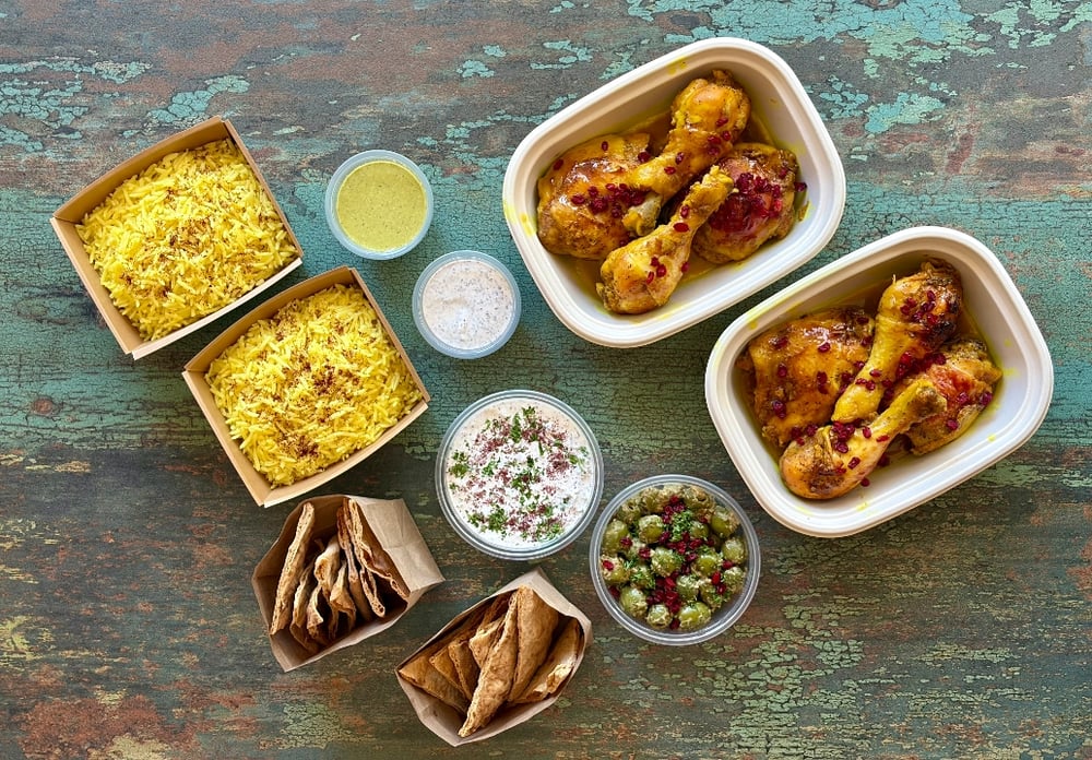 Pomegranate Chicken / Large Plate