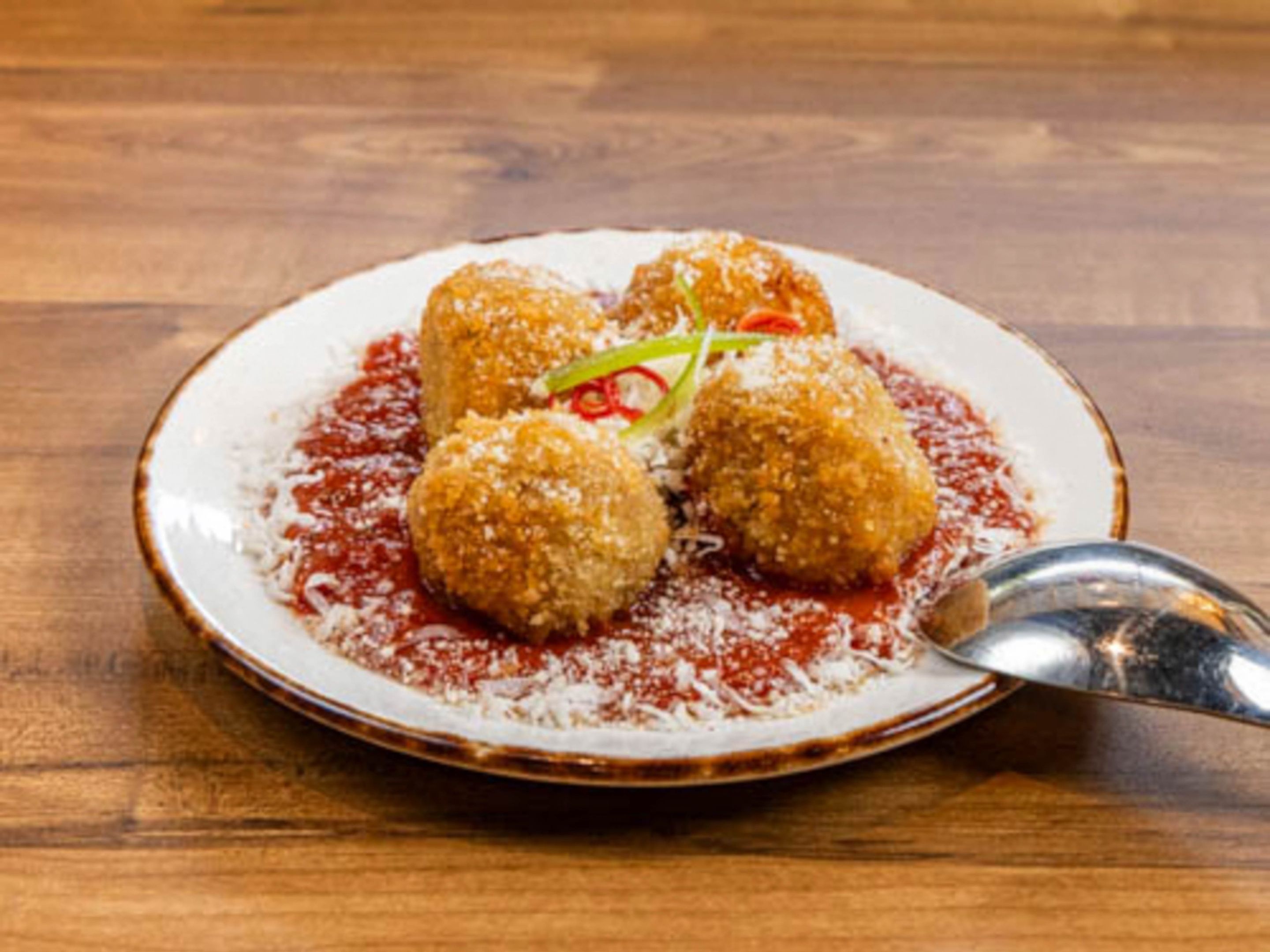 Masala Arancini Balls