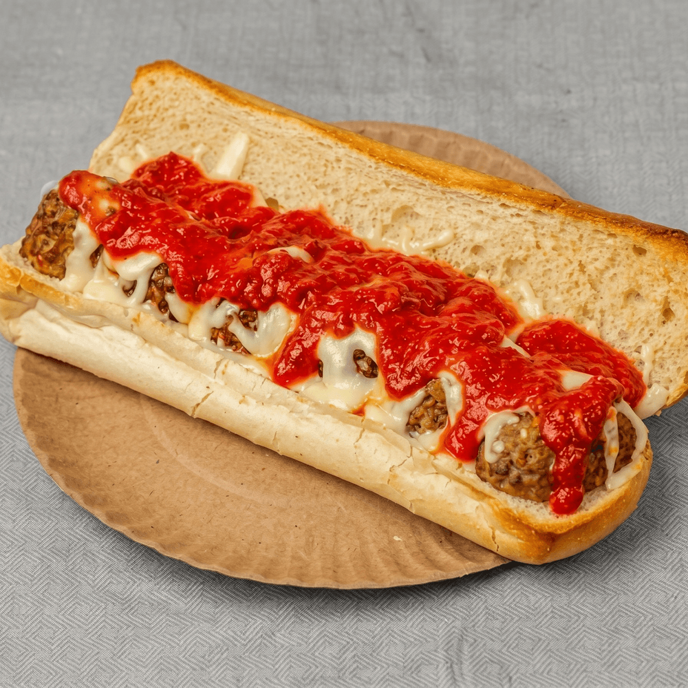 Meatball Parmigiana Hero