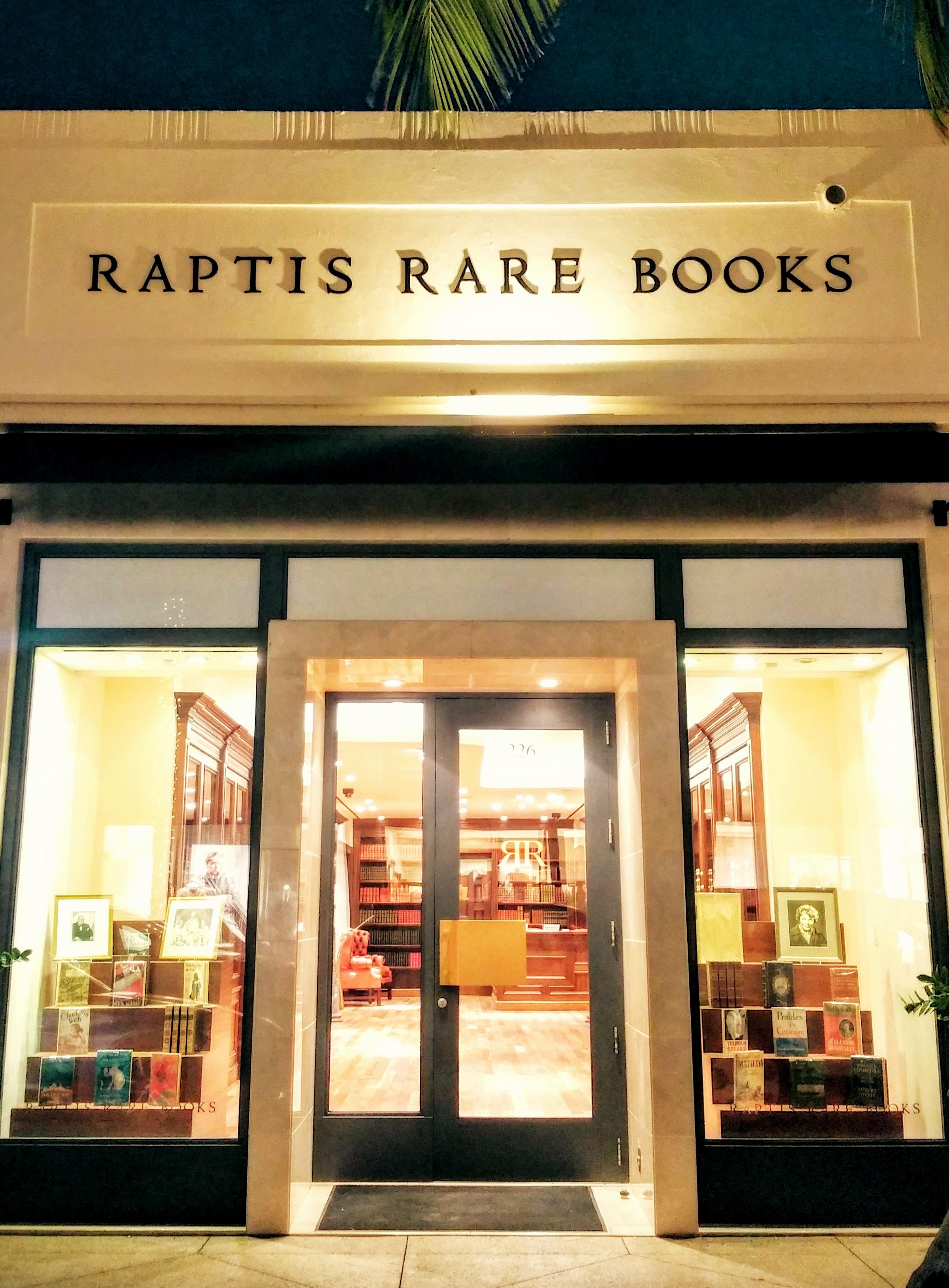 Raptis Rare Books Photo