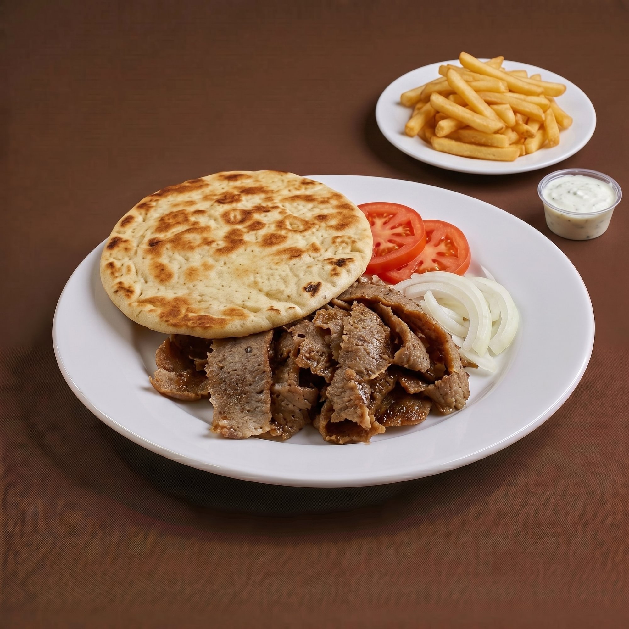 Gyros Plate with Fries