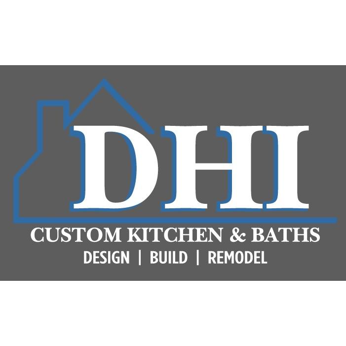 DHI Custom Kitchen & Baths Logo